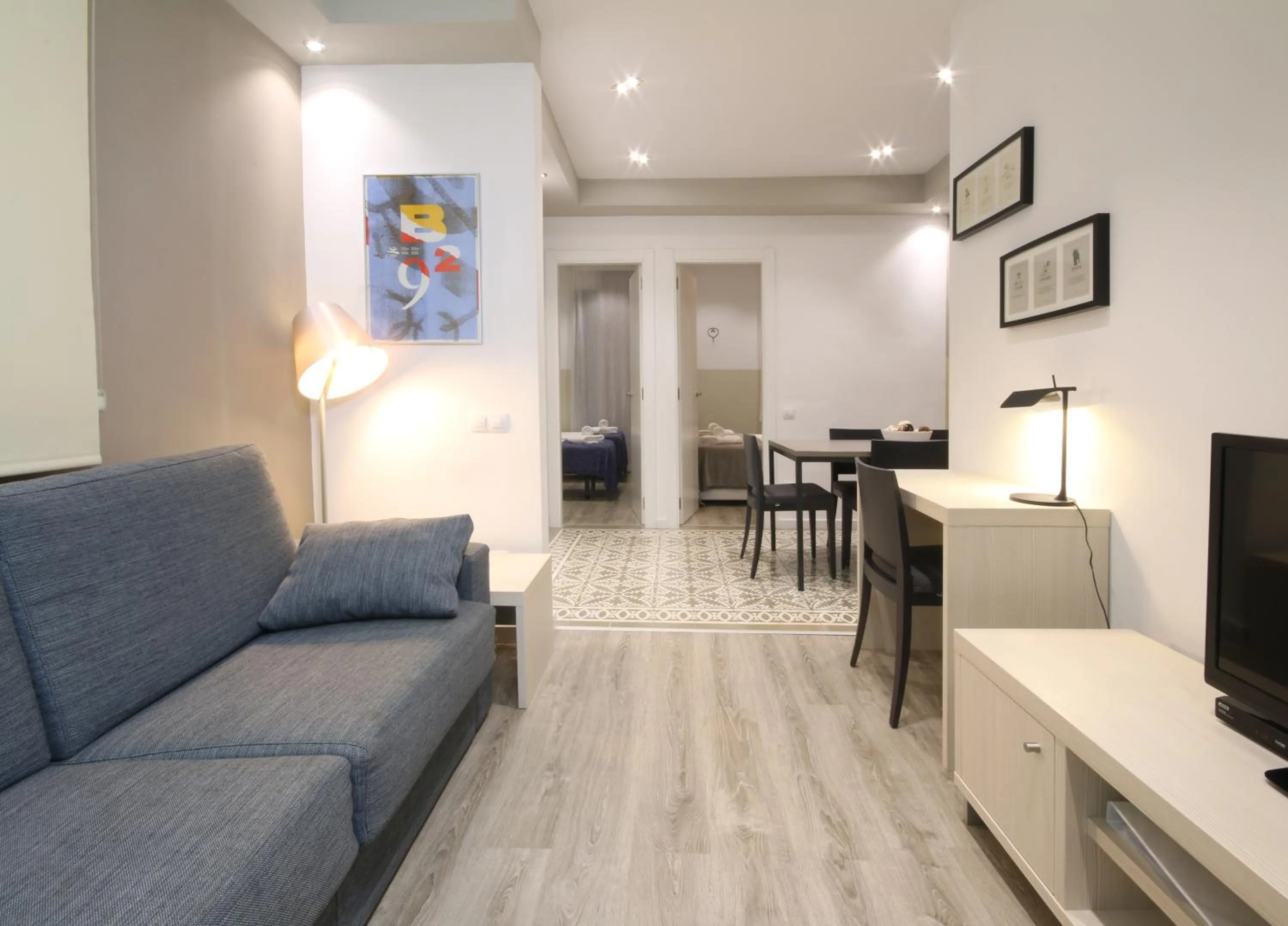 TV and multimedia in Suite Place Barcelona Còrsega