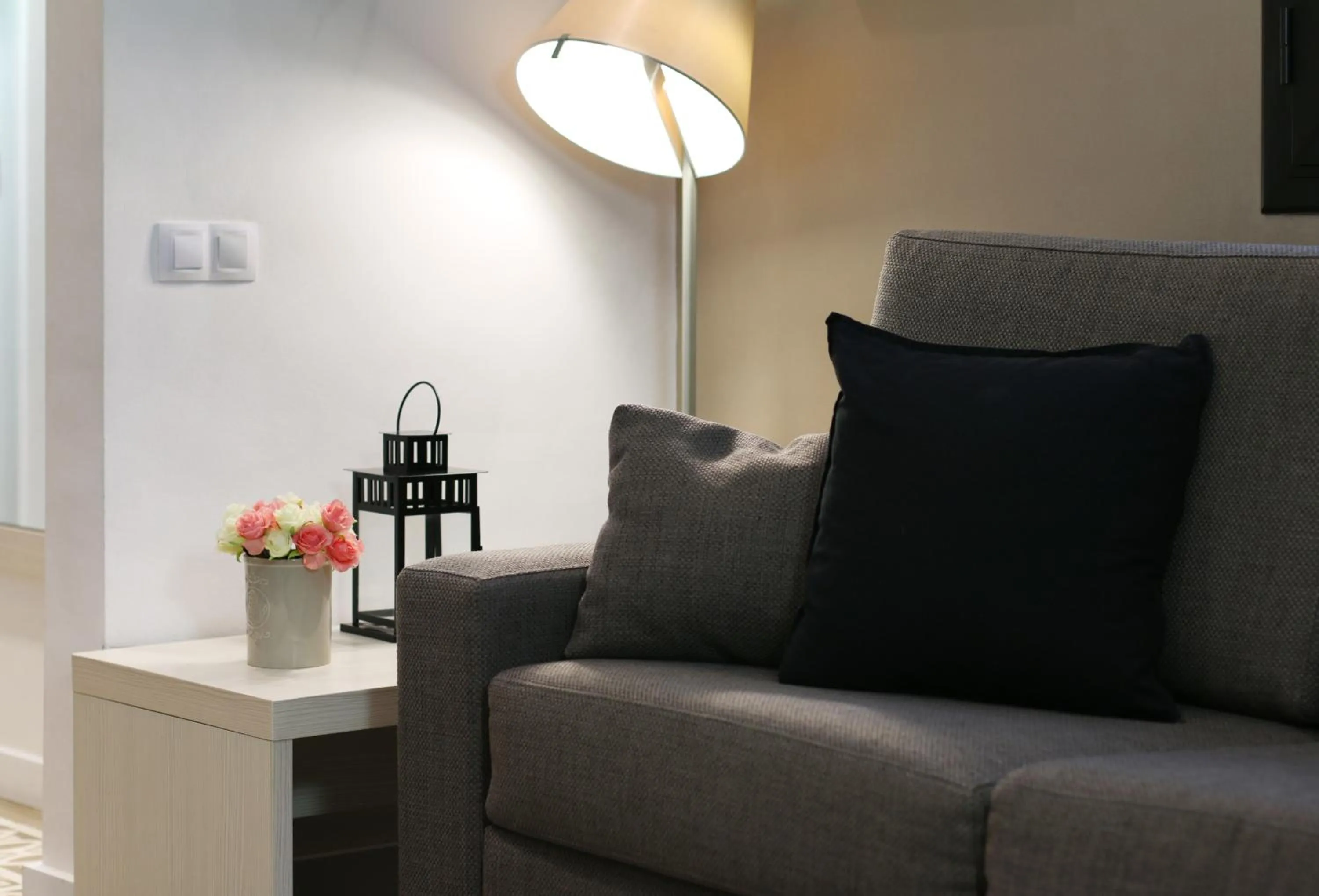 Living room in Suite Place Barcelona Còrsega