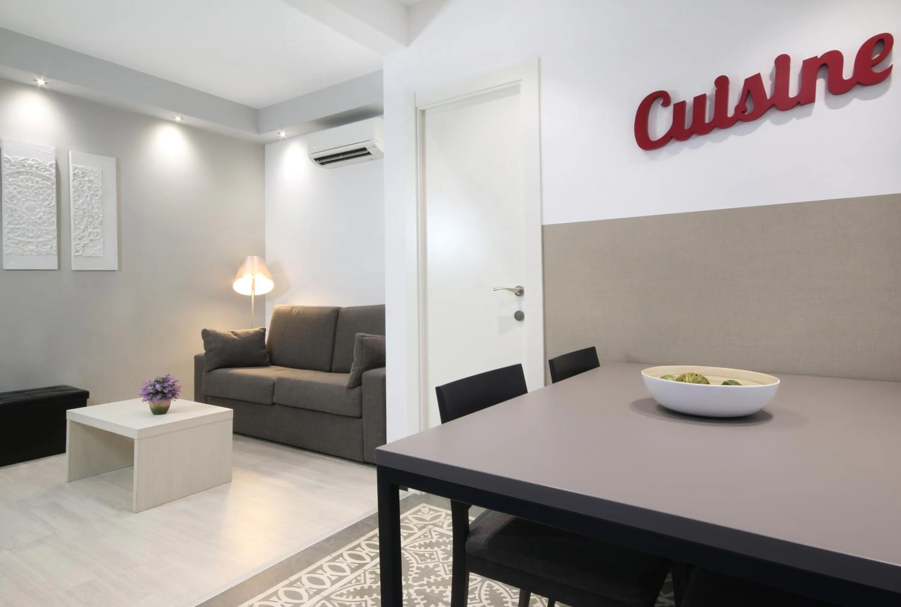 Living room in Suite Place Barcelona Còrsega