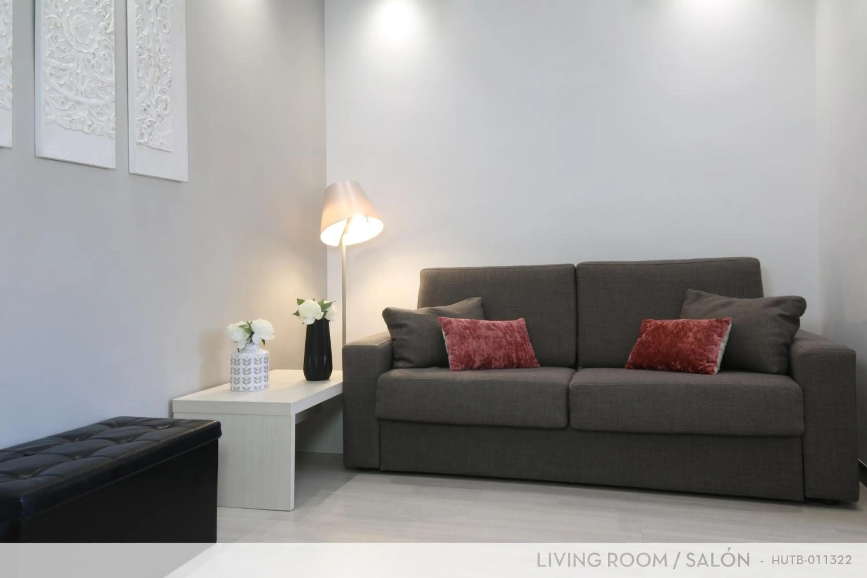 Living room in Suite Place Barcelona Còrsega