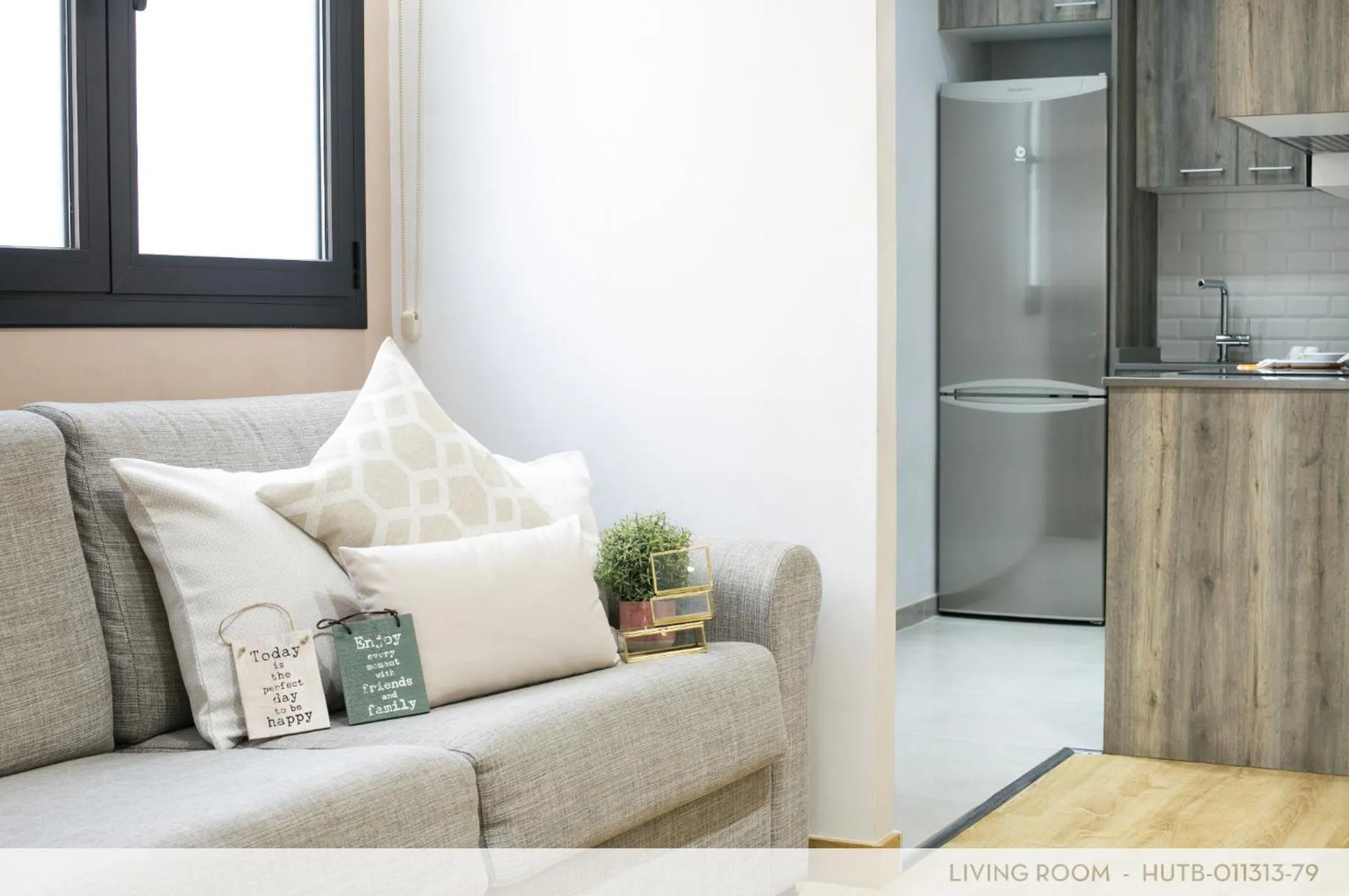 Living room in Suite Place Barcelona Còrsega