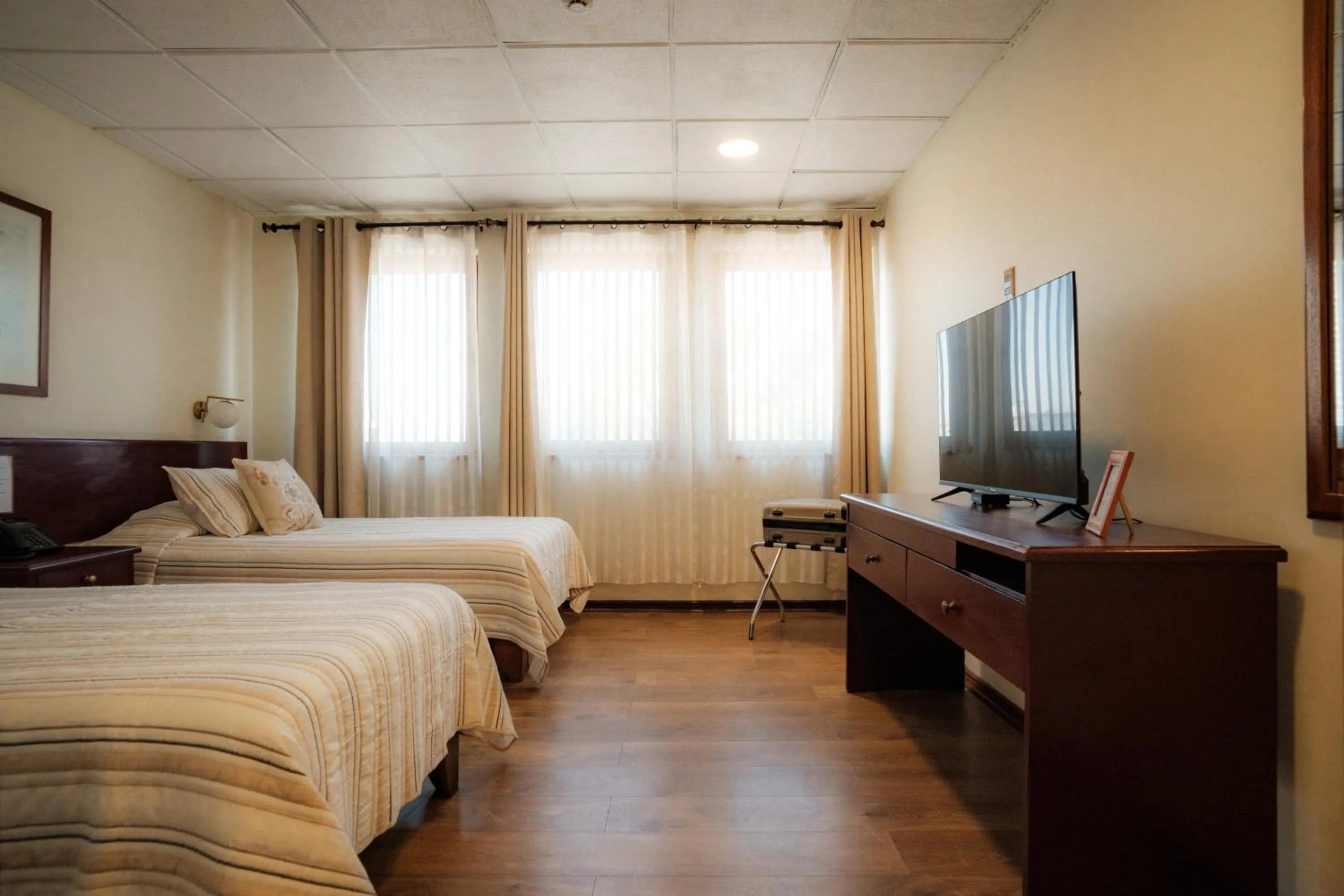 Decorative detail, Bed in Tur Hotel Santiago