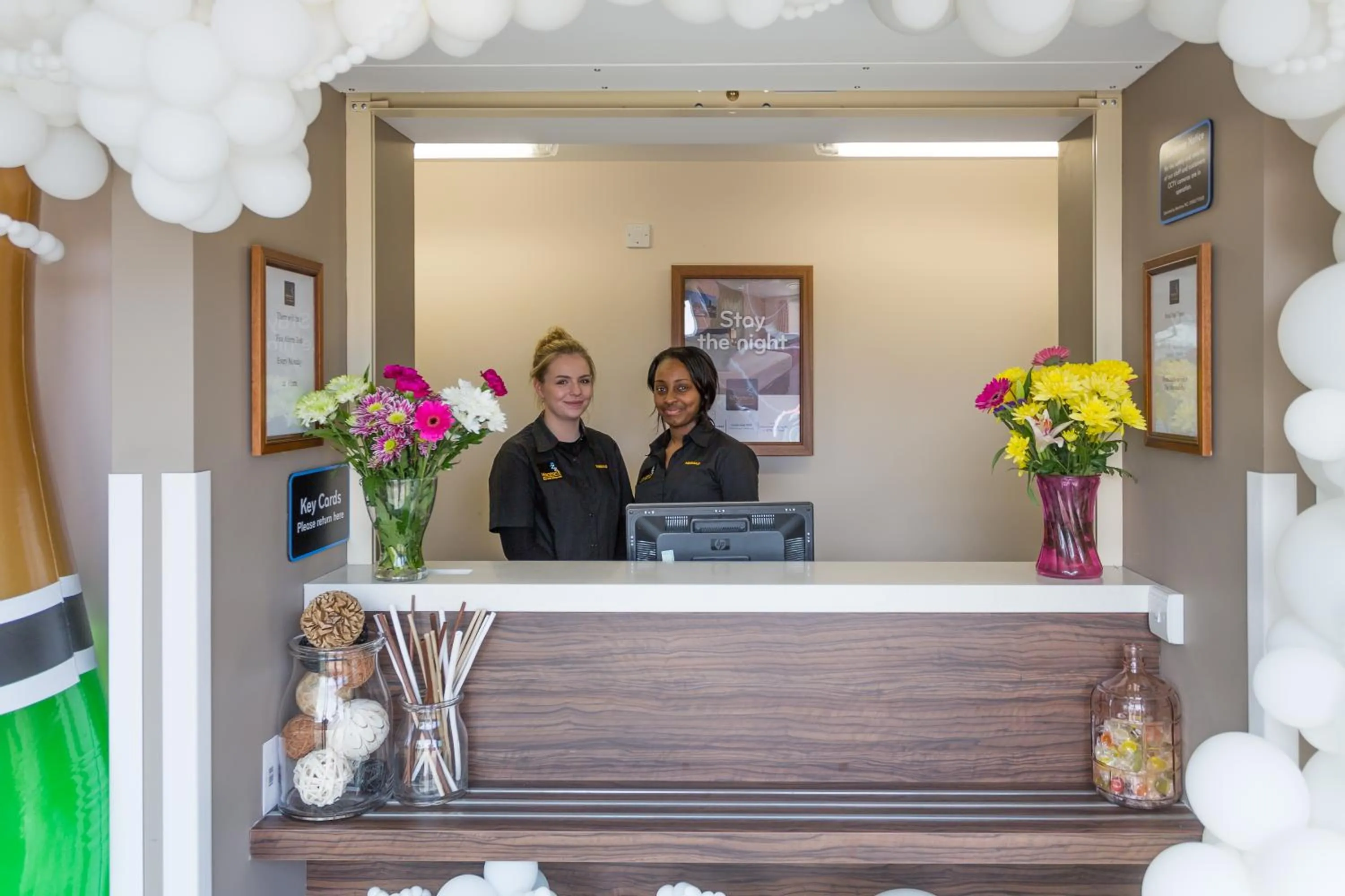 Lobby or reception in Mermaid, Ipswich by Marston's Inns