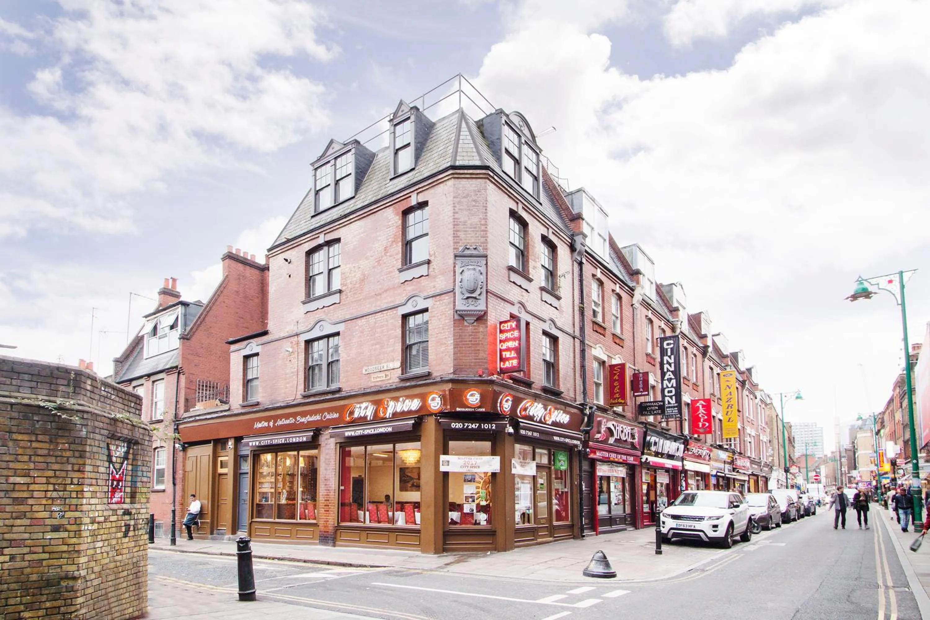 Property building in Crashpads Shoreditch Brick Lane Mini Lofts