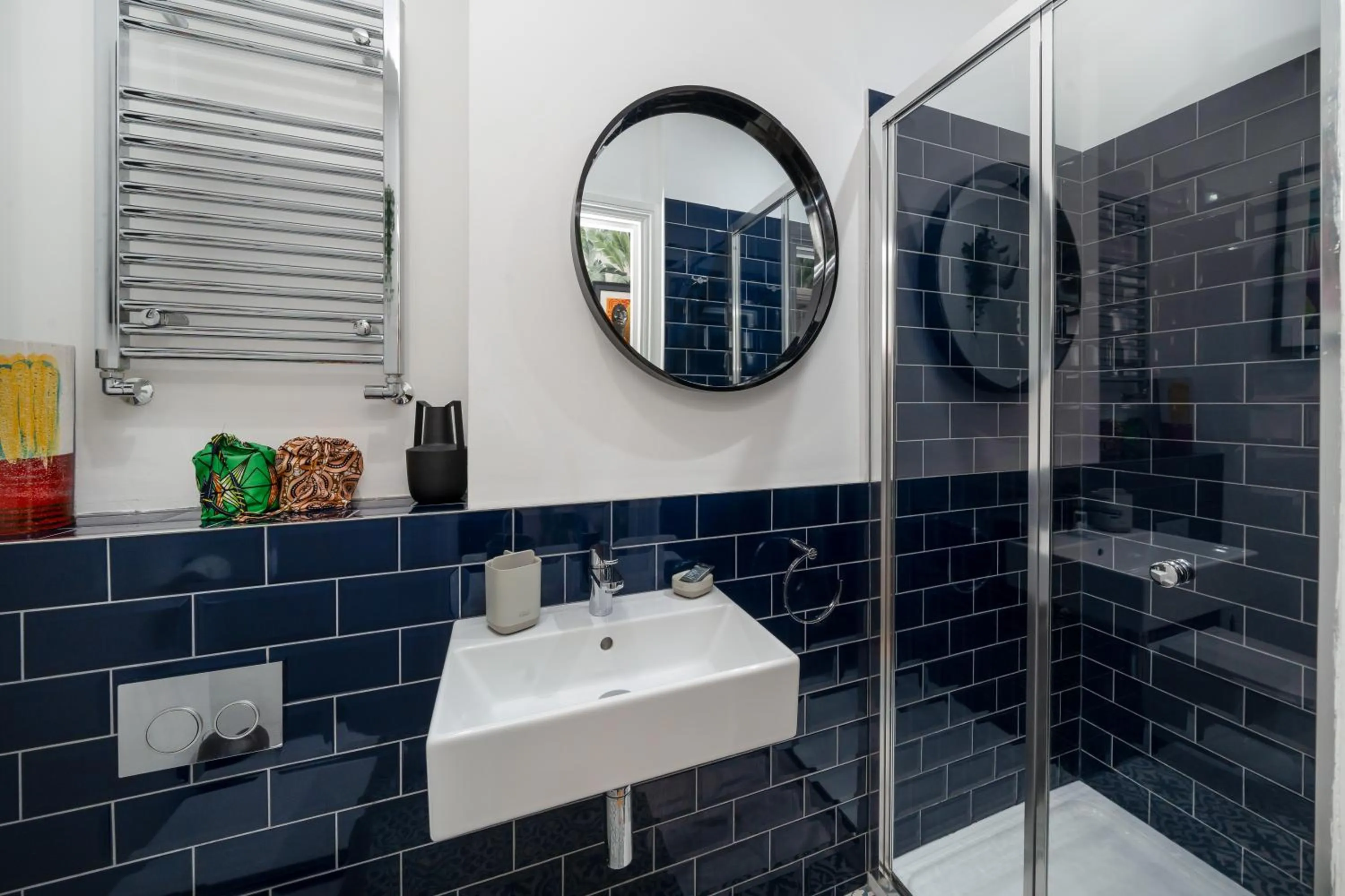 Bathroom in Crashpads Shoreditch Brick Lane Mini Lofts