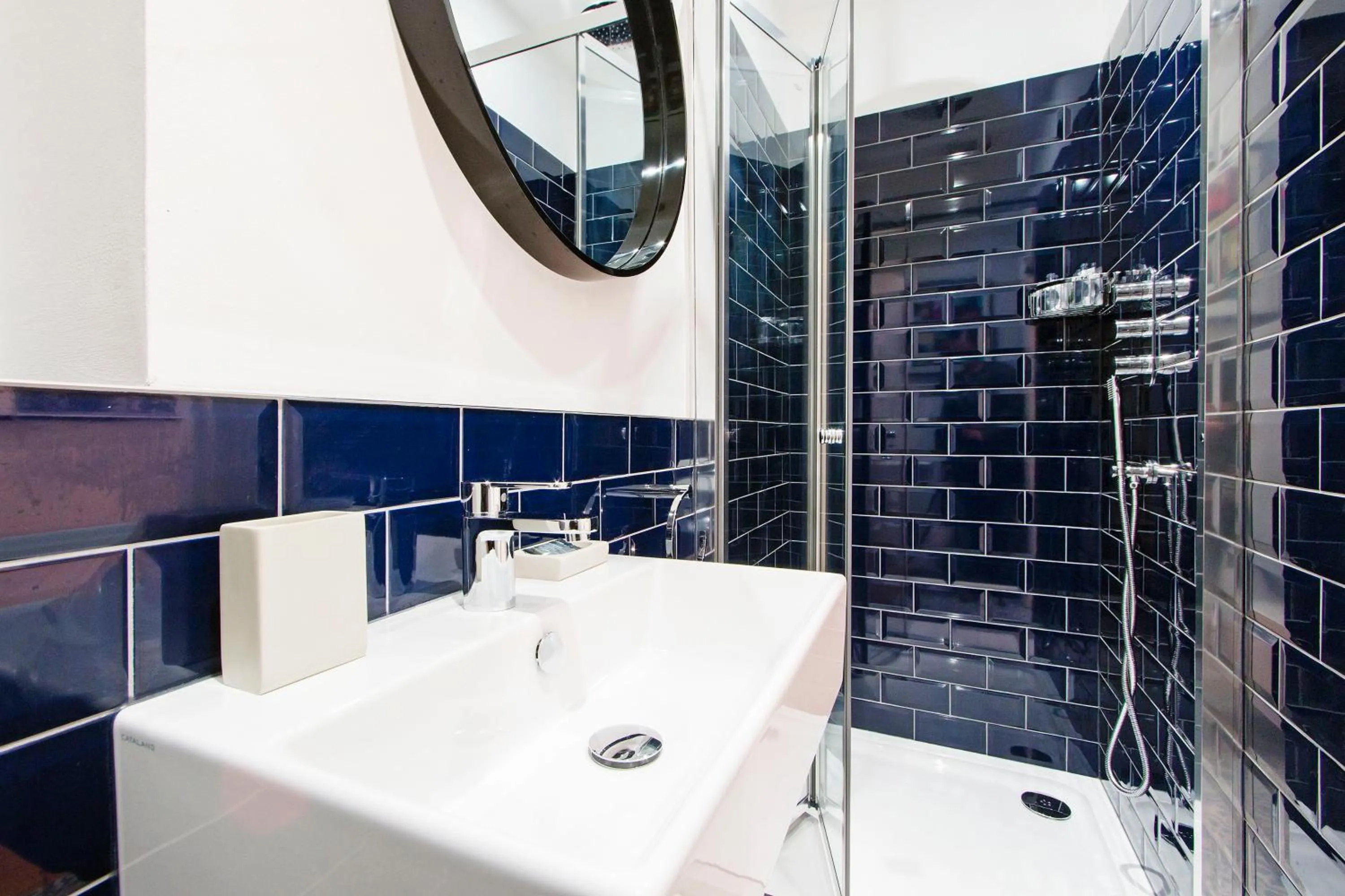 Bathroom in Crashpads Shoreditch Brick Lane Mini Lofts