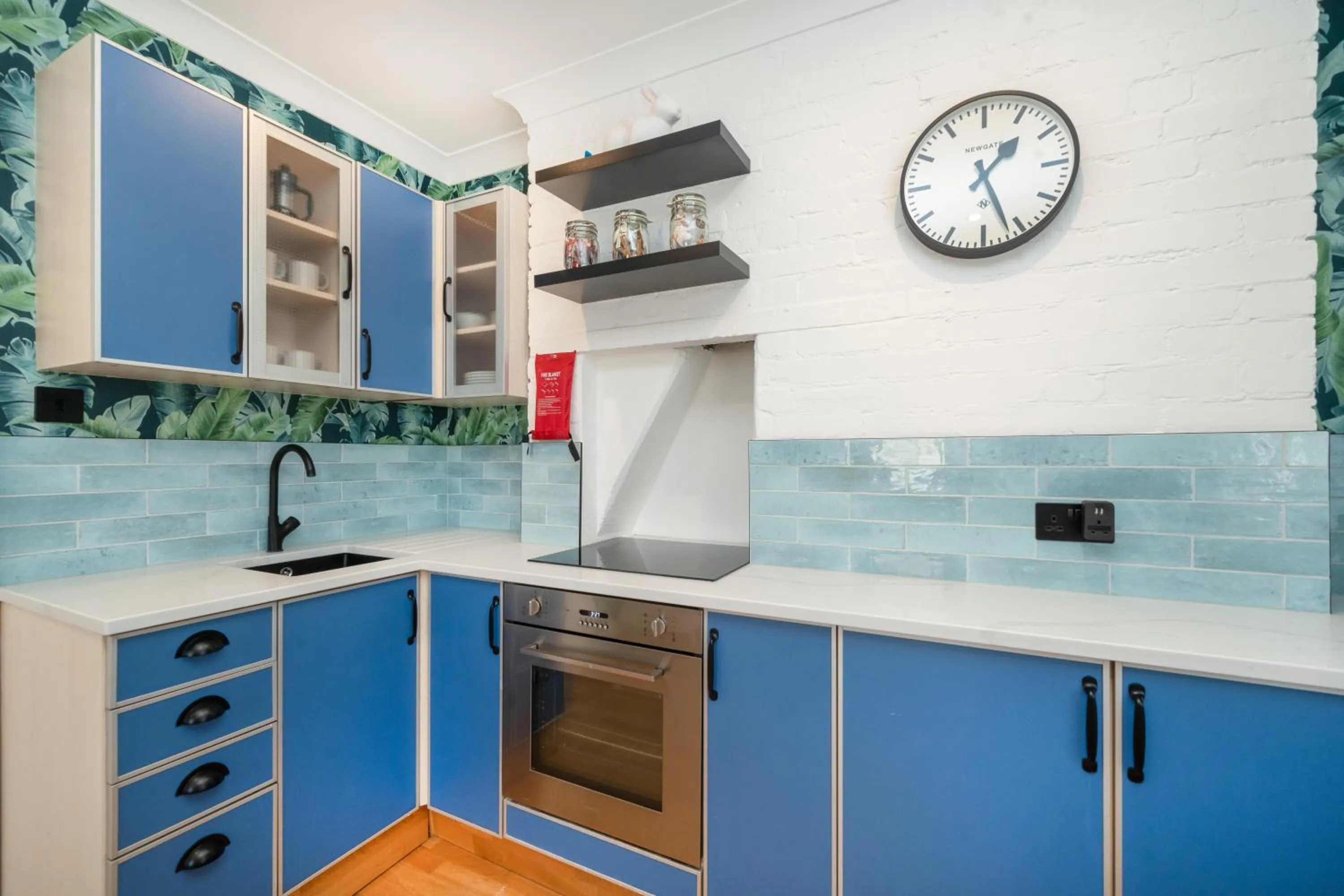 Kitchen or kitchenette in Crashpads Shoreditch Brick Lane Mini Lofts