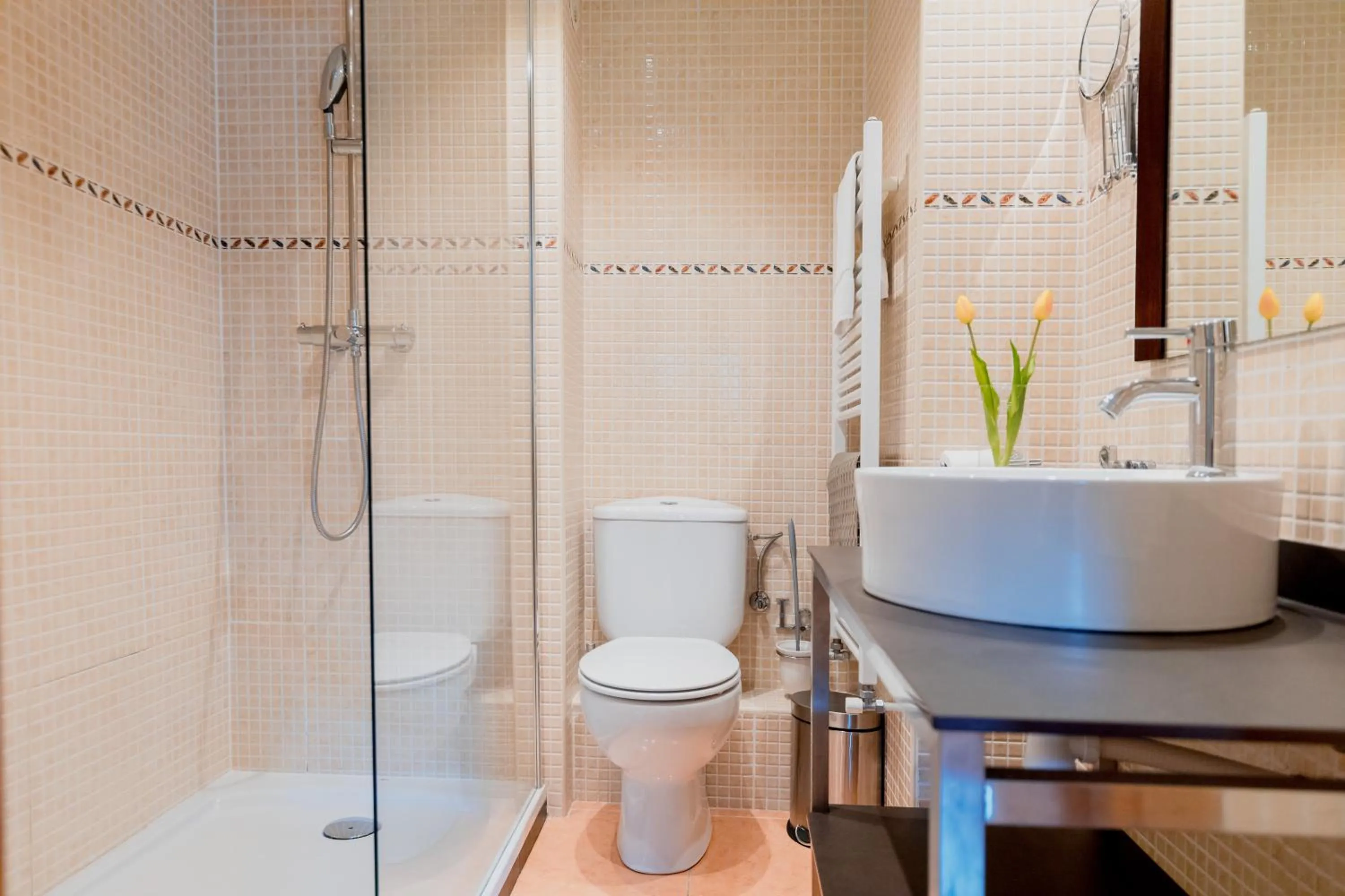 Bathroom in Pierre & Vacances Aparthotel La Tulipa