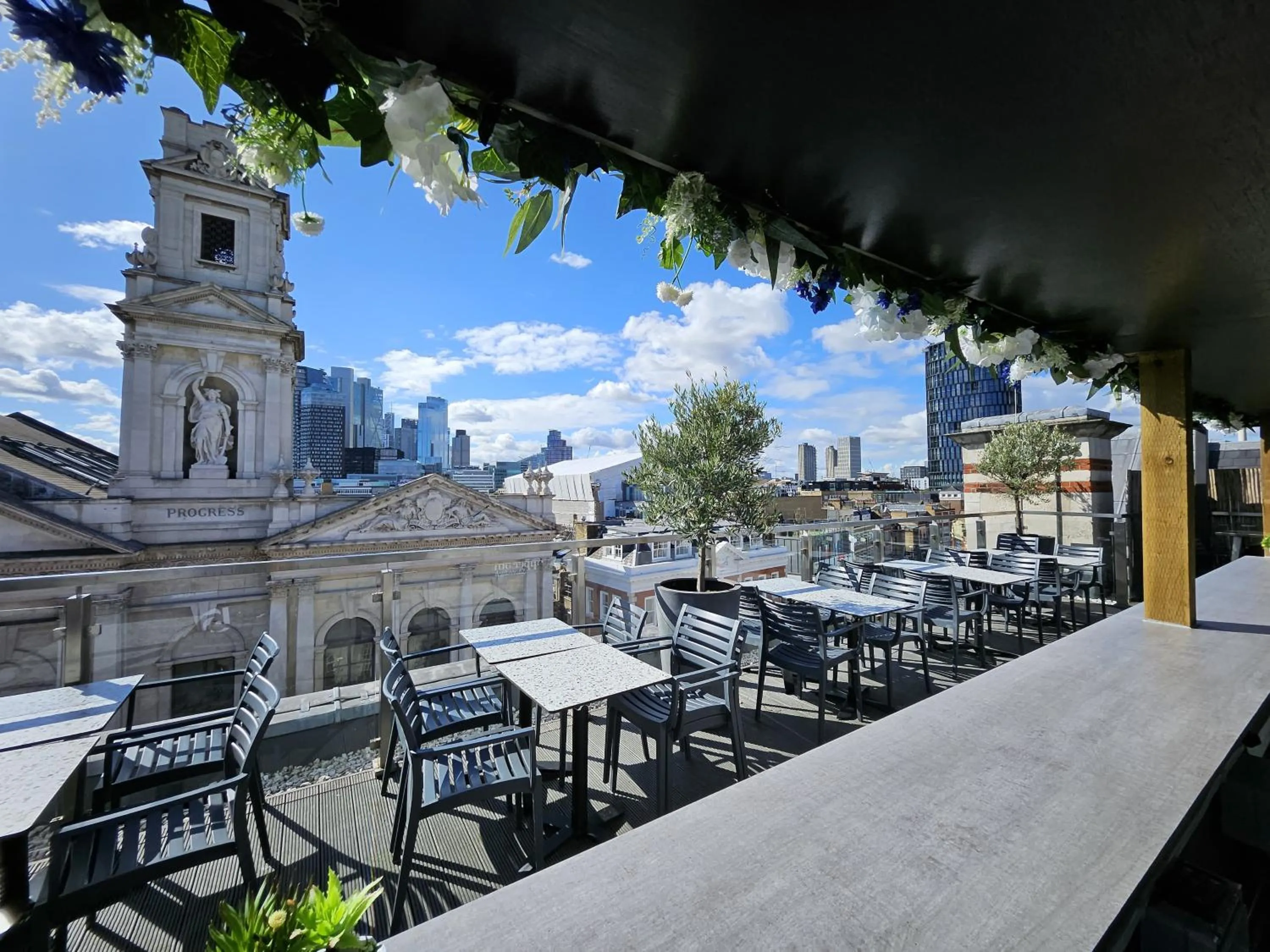 Balcony/Terrace in Courthouse Hotel Shoreditch