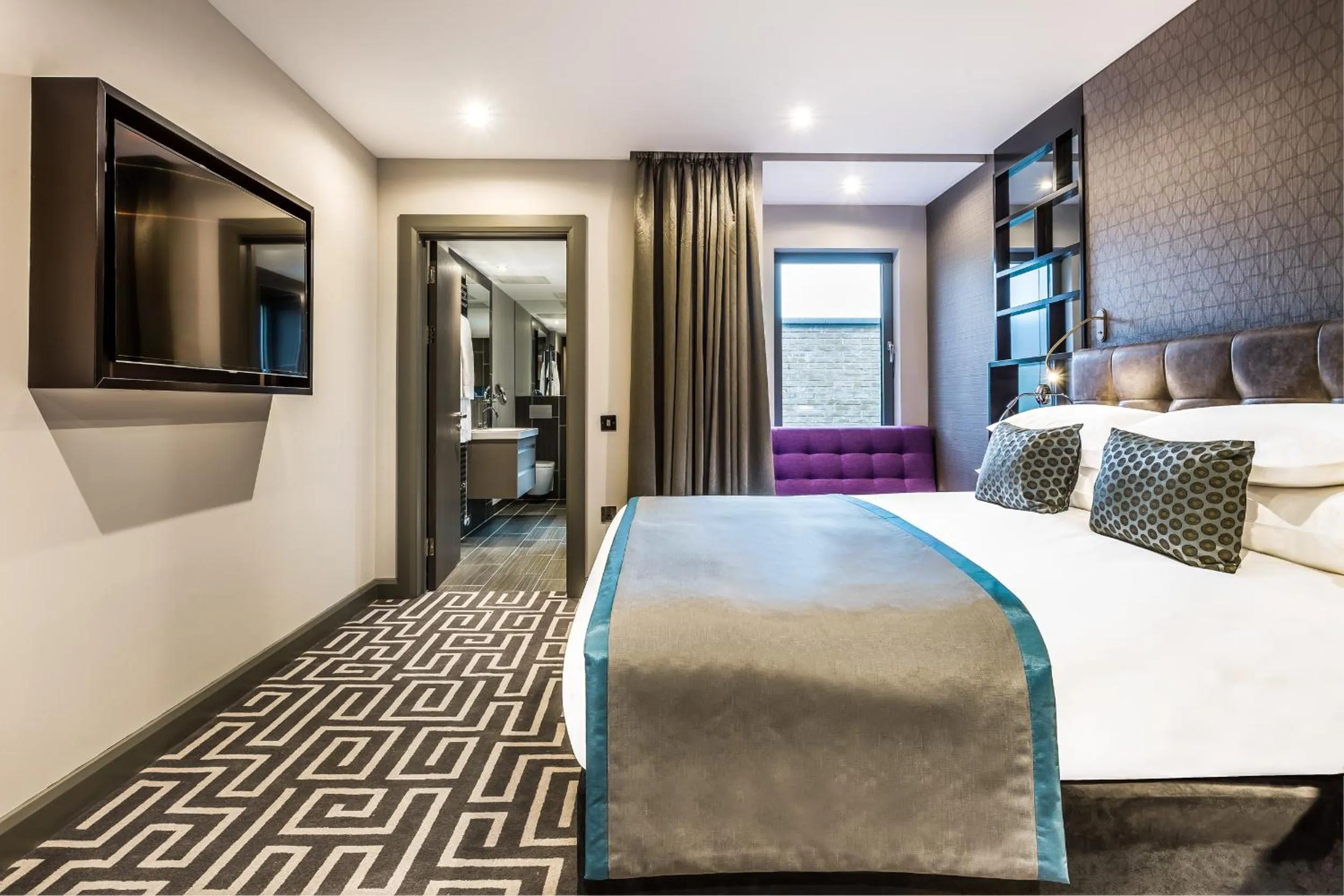 Bedroom, Bed in Courthouse Hotel Shoreditch