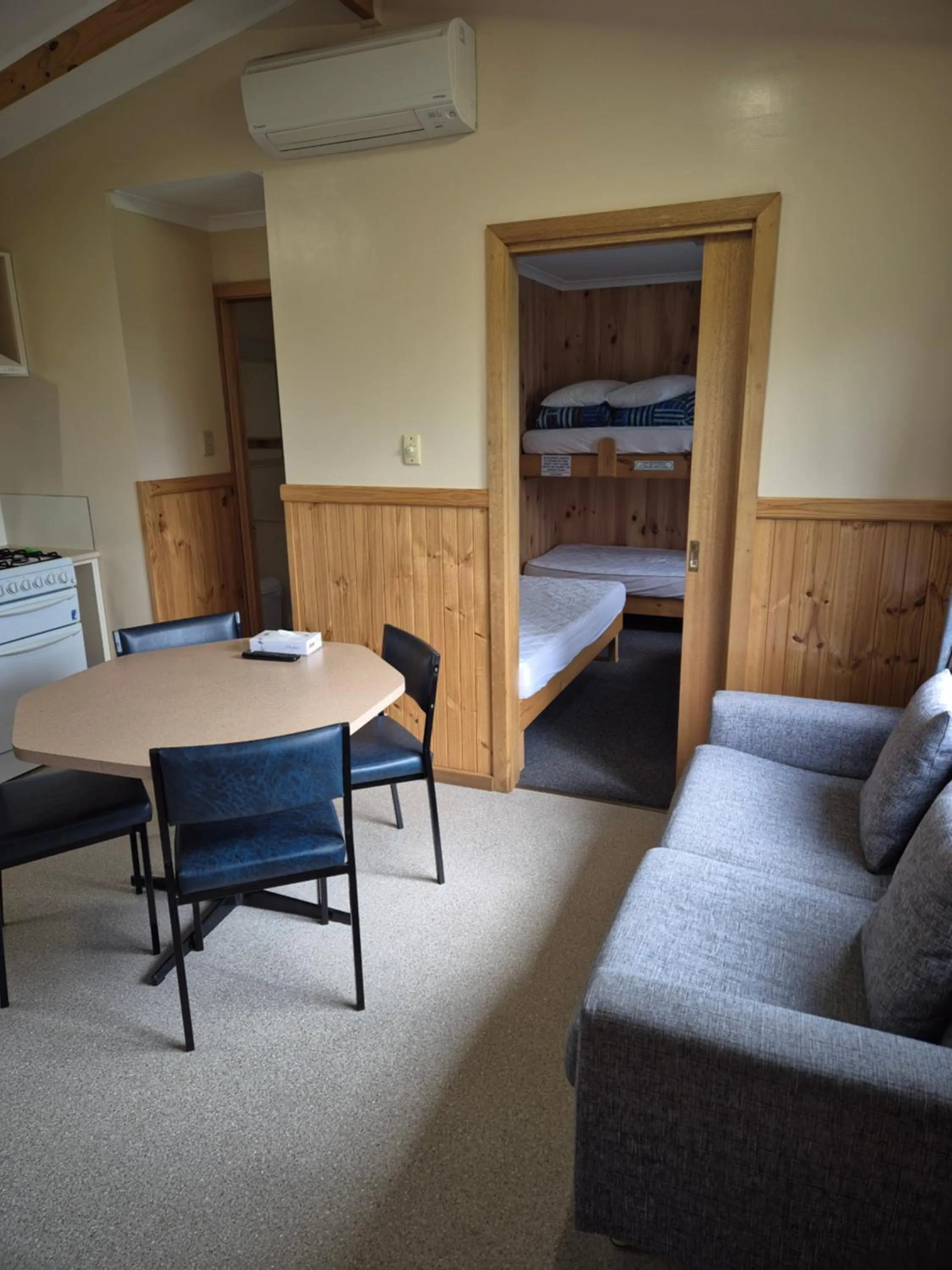 Bed in Millicent Hillview Caravan Park