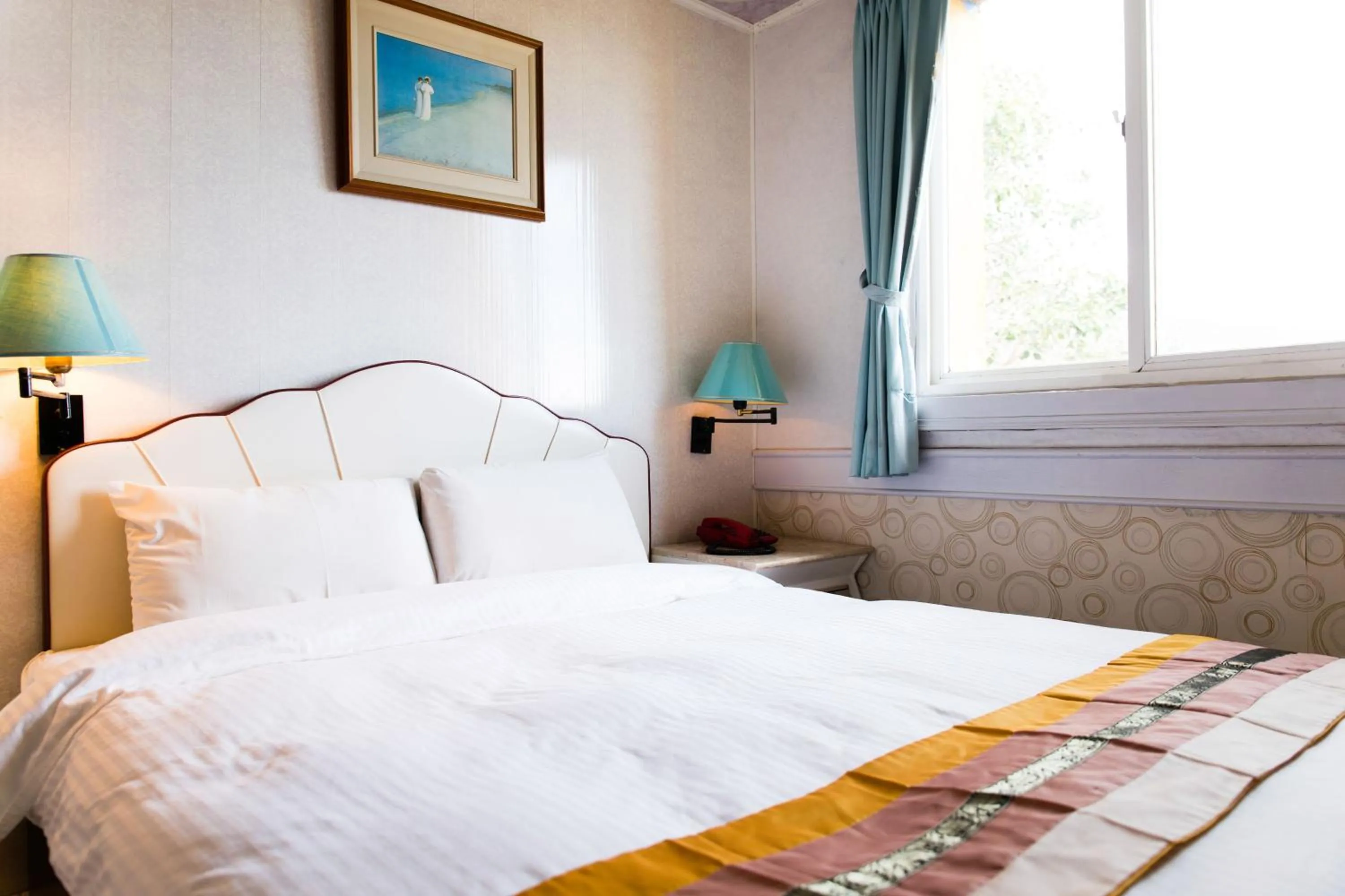 bunk bed, Bed in Dajenshan Hotel