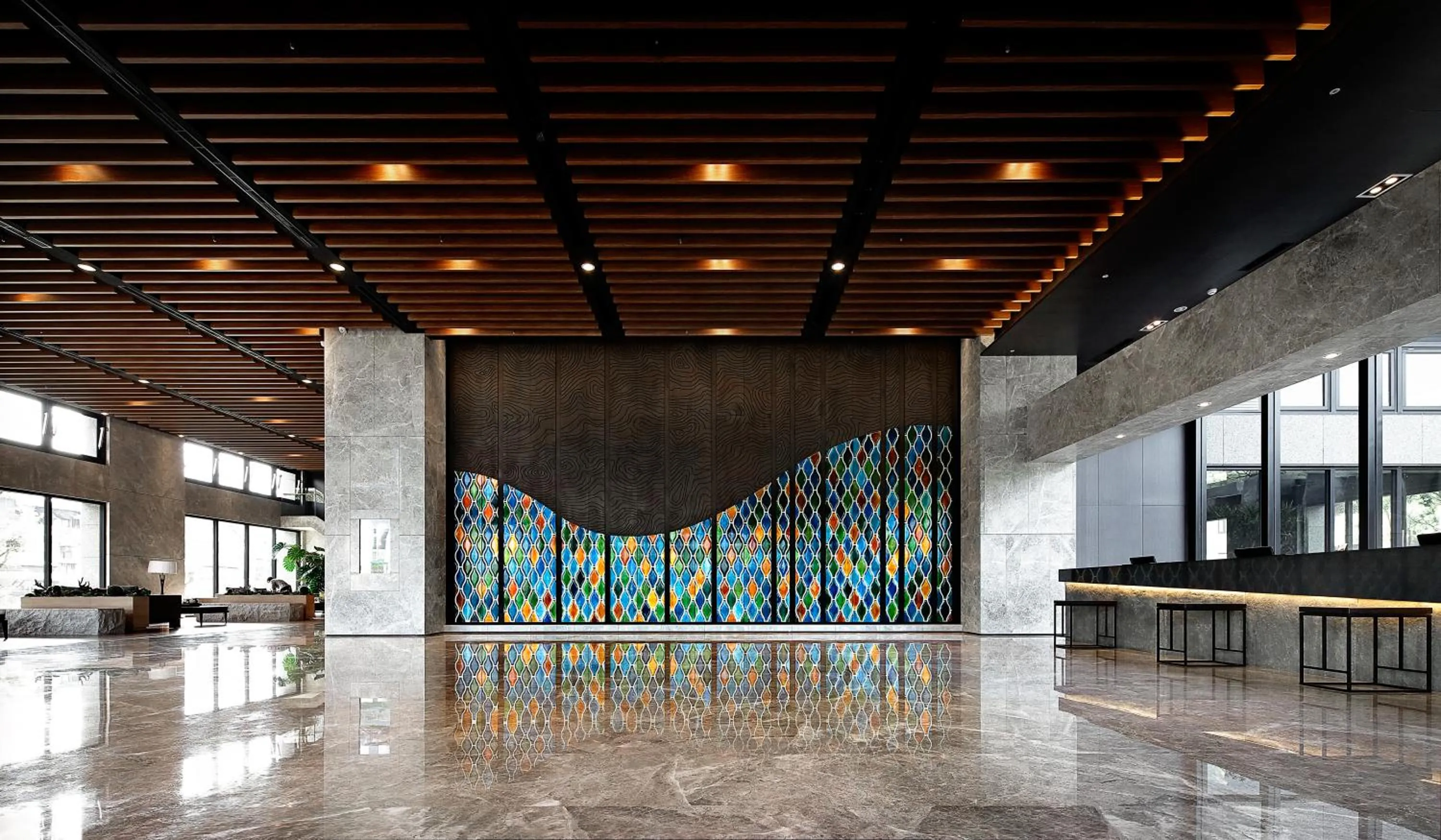 Lobby or reception in Lakeshore Hotel Suao