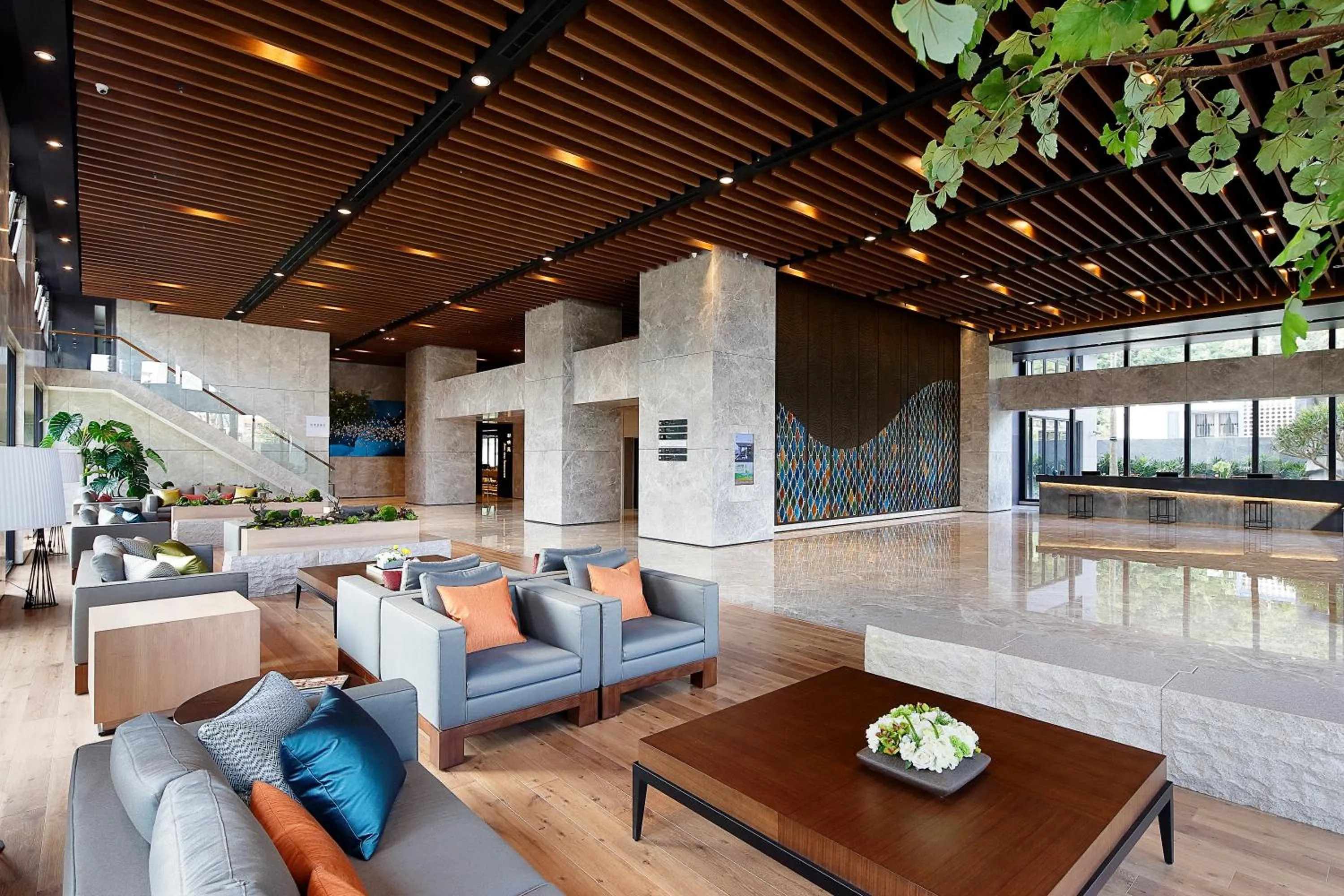 Lobby or reception in Lakeshore Hotel Suao