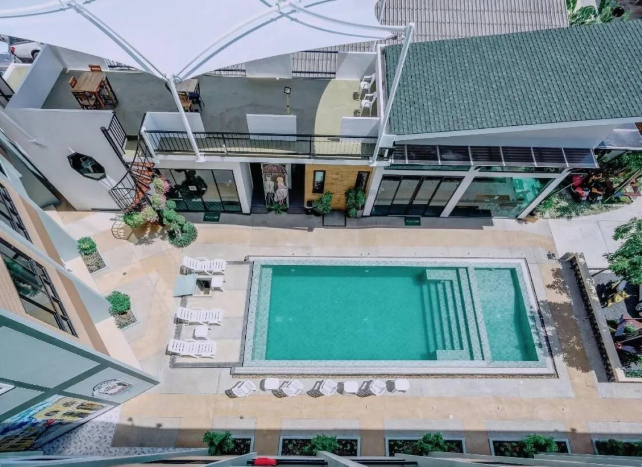 Pool view in Phuket Airport Place