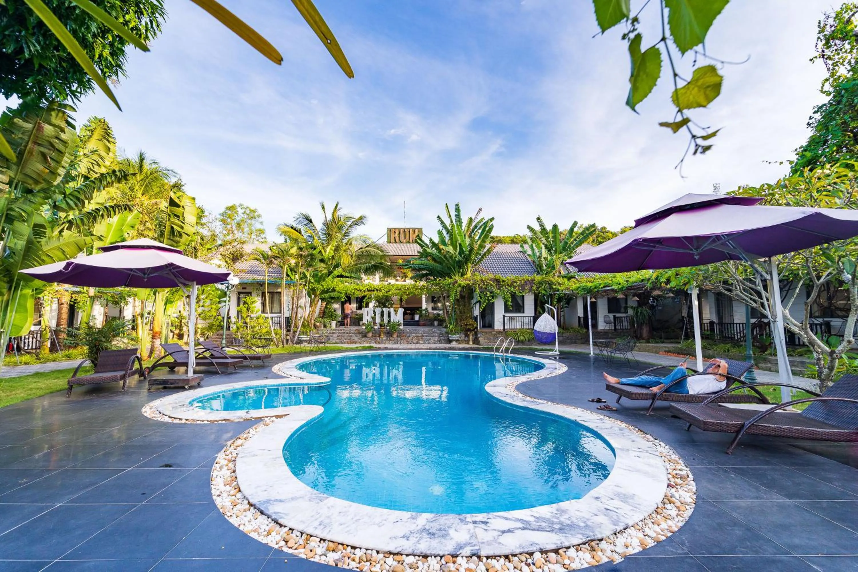 Natural landscape in Rum Resort Phu Quoc