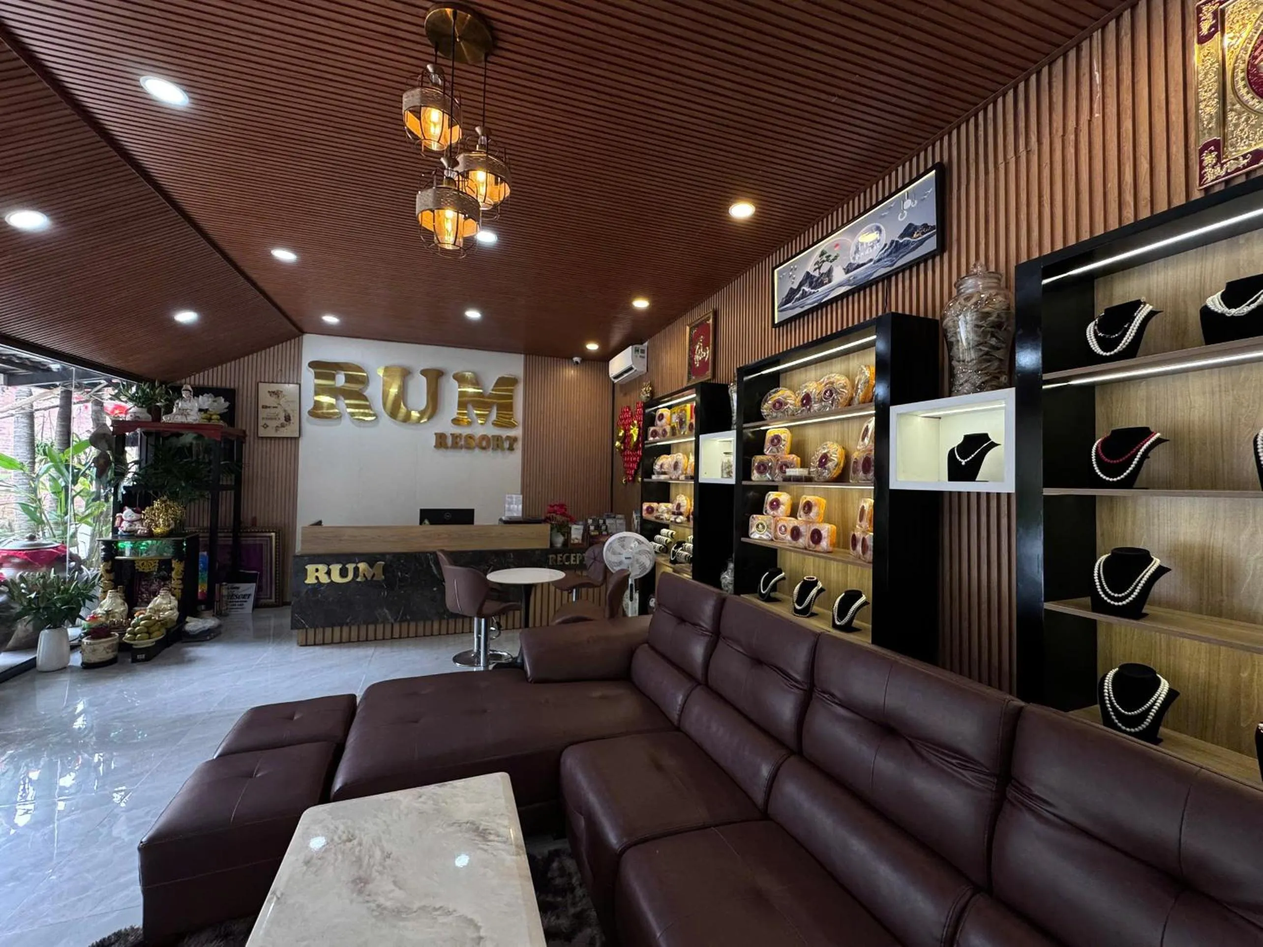 Lobby or reception in Rum Resort Phu Quoc