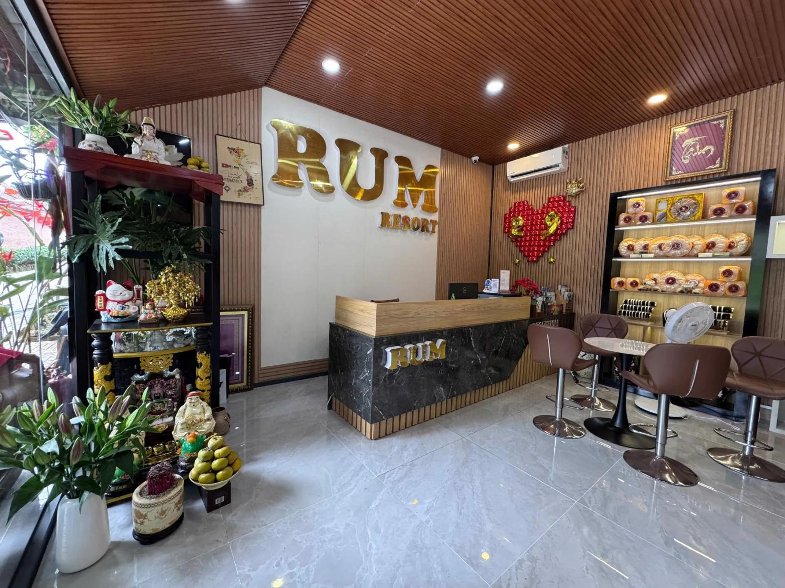 Lobby or reception in Rum Resort Phu Quoc