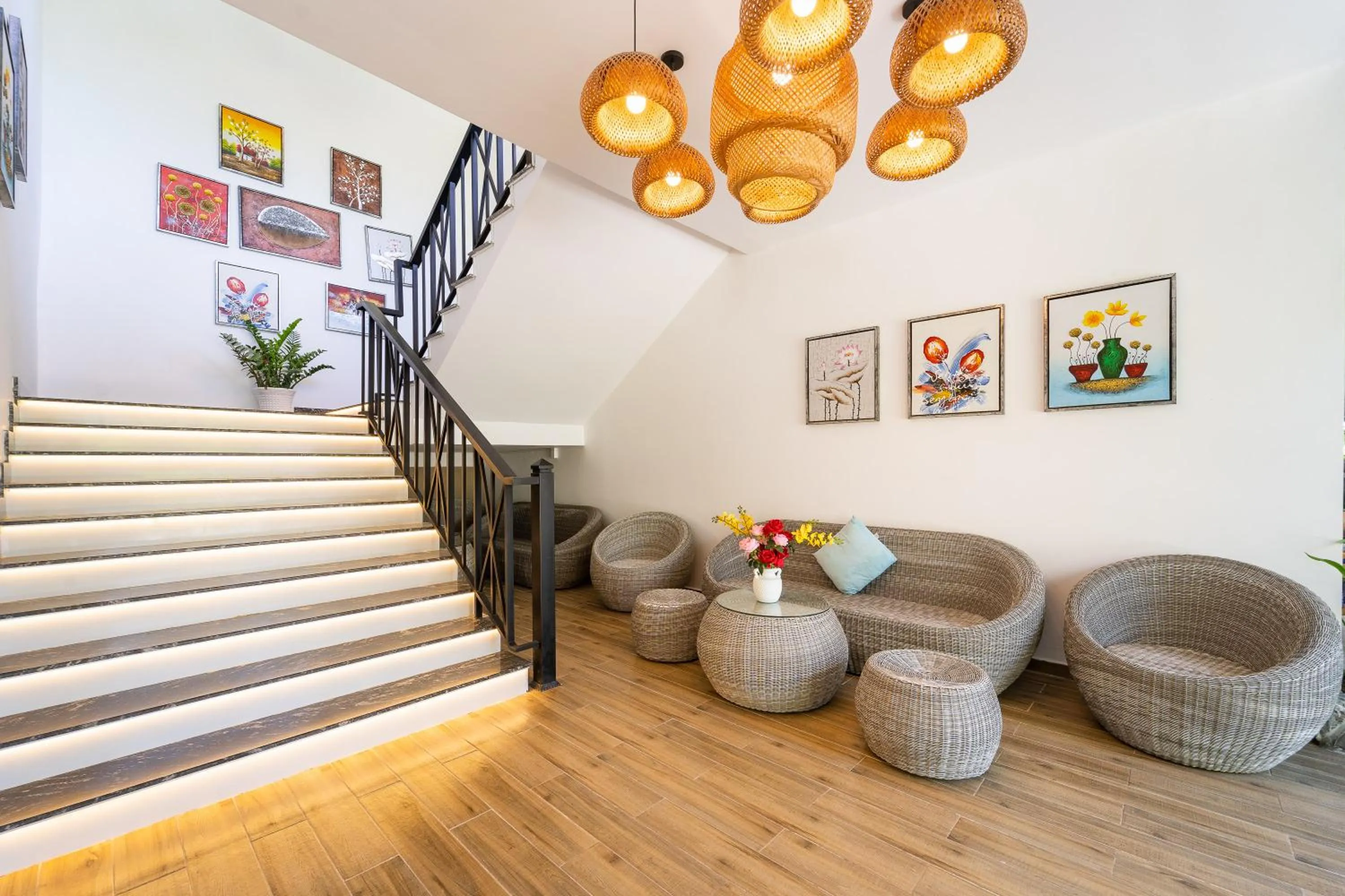 Living room in Rum Resort Phu Quoc