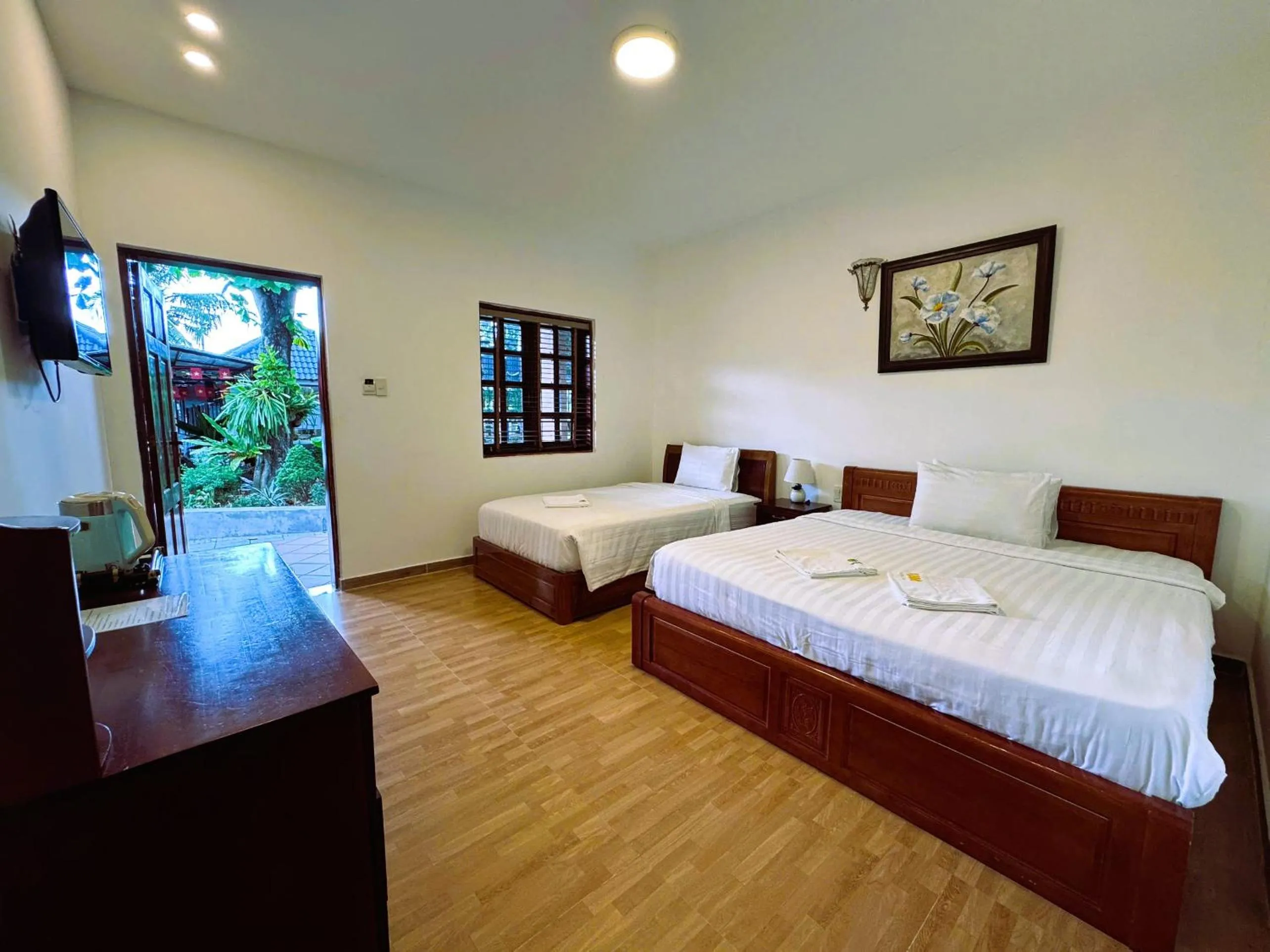 Bed in Rum Resort Phu Quoc