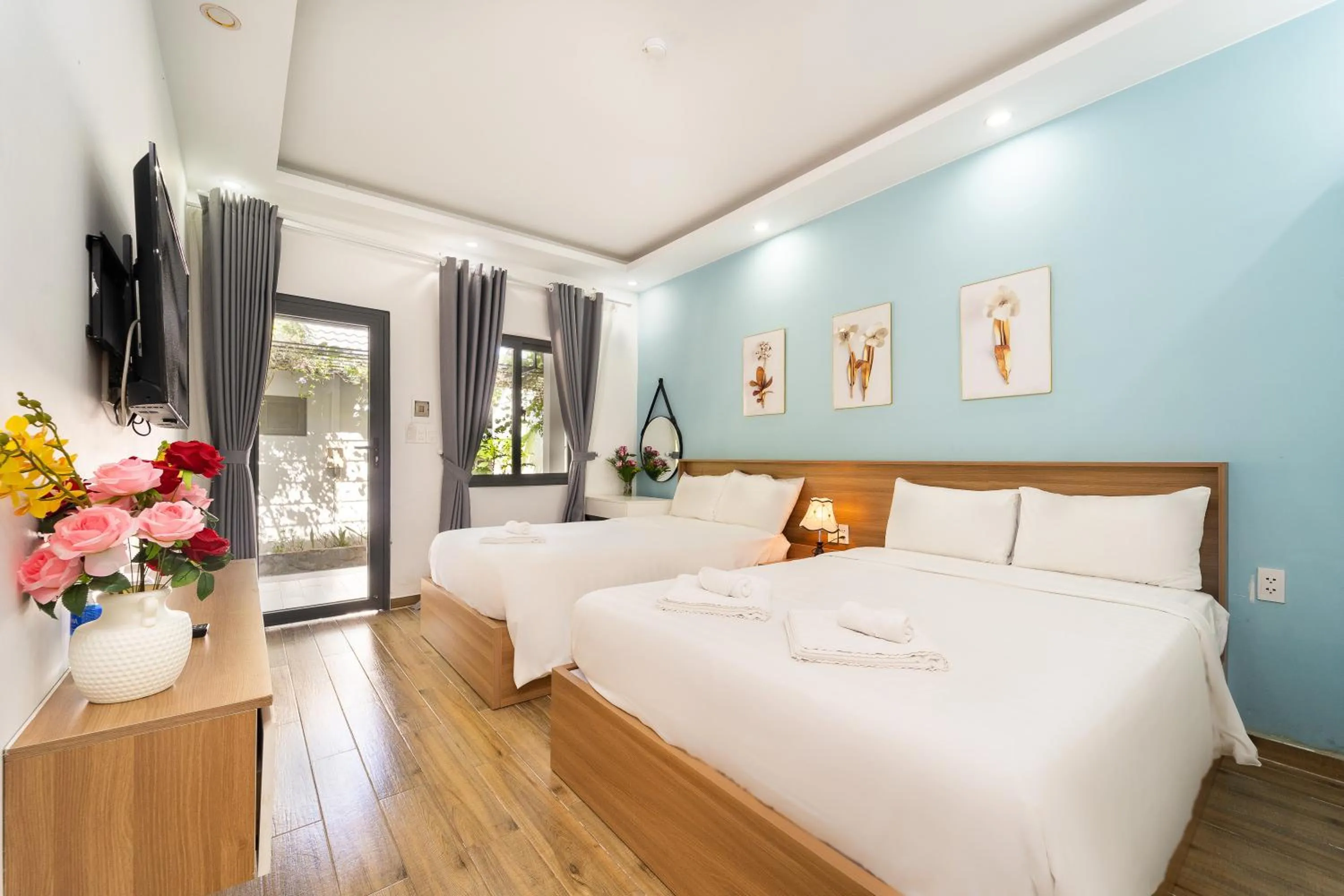 Bed in Rum Resort Phu Quoc