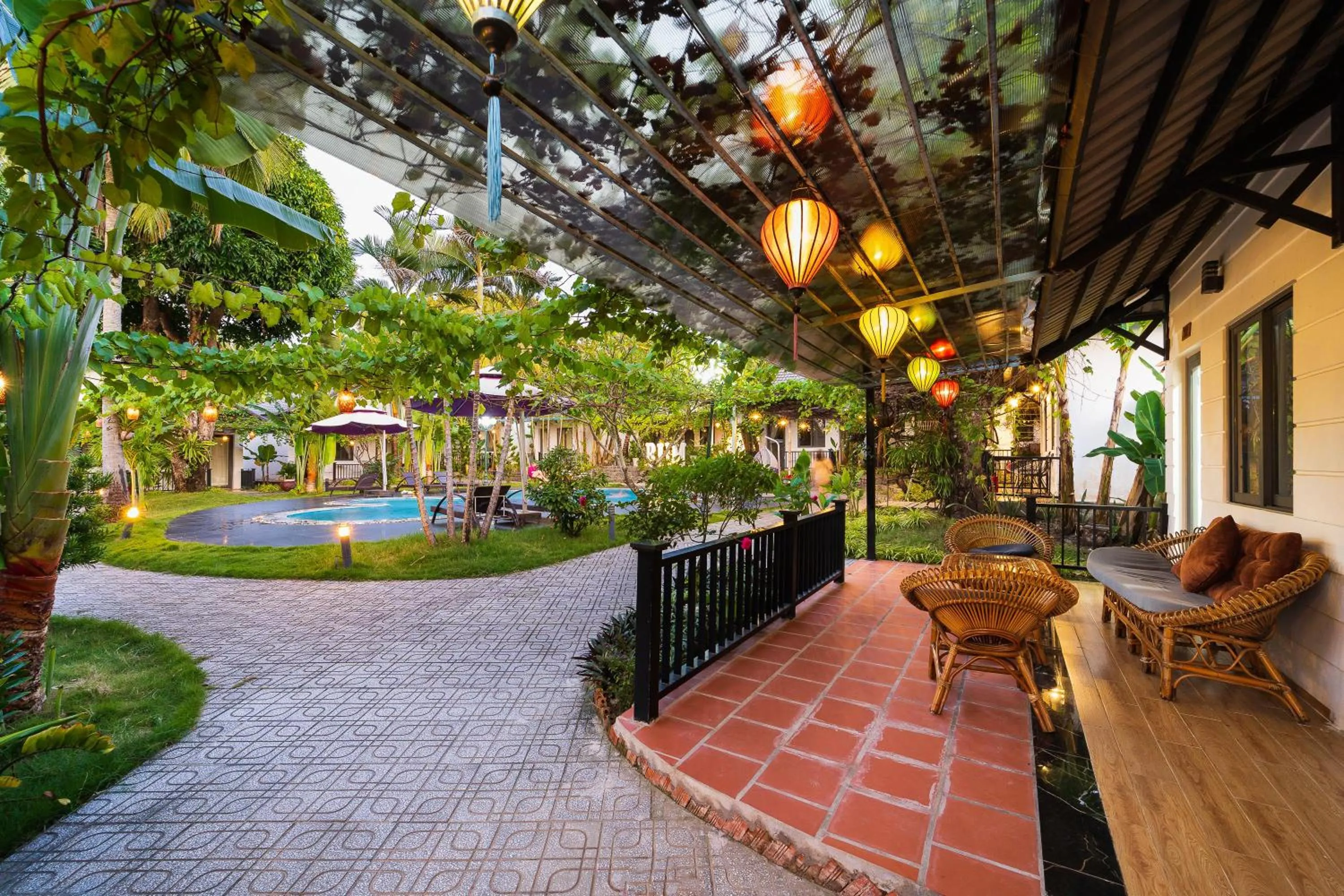 Garden in Rum Resort Phu Quoc