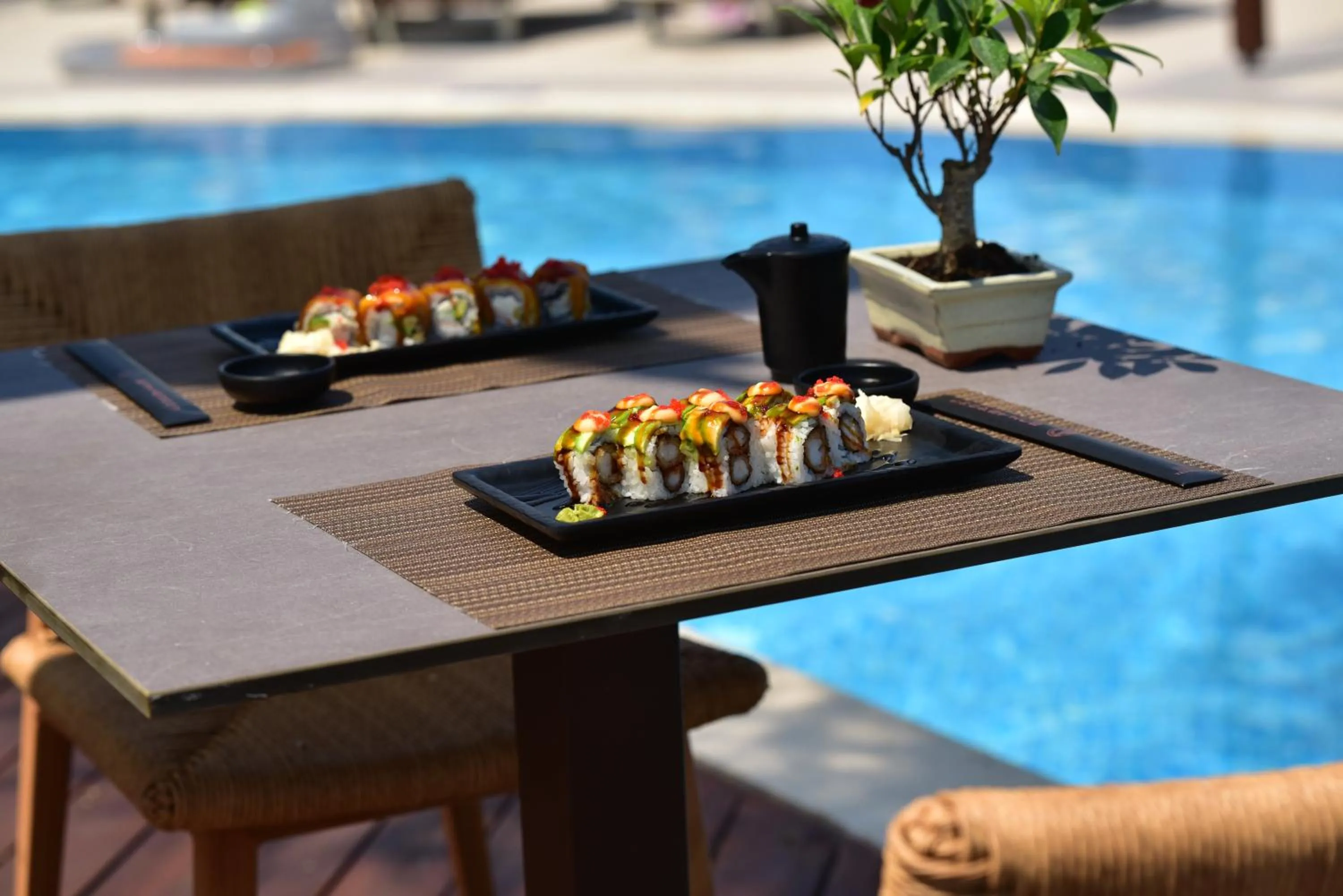 Food in Miraggio Thermal Spa Resort