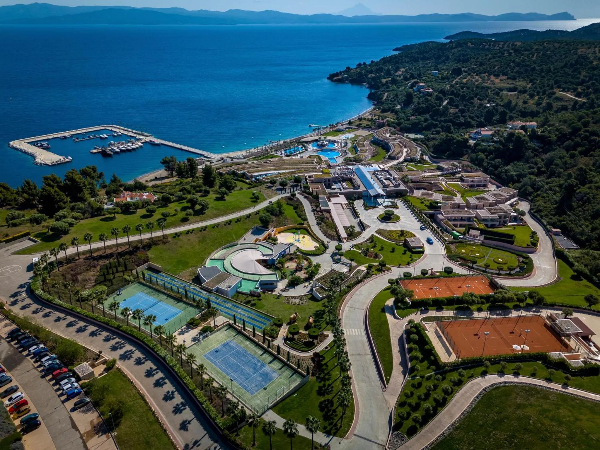 Bird's eye view in Miraggio Thermal Spa Resort