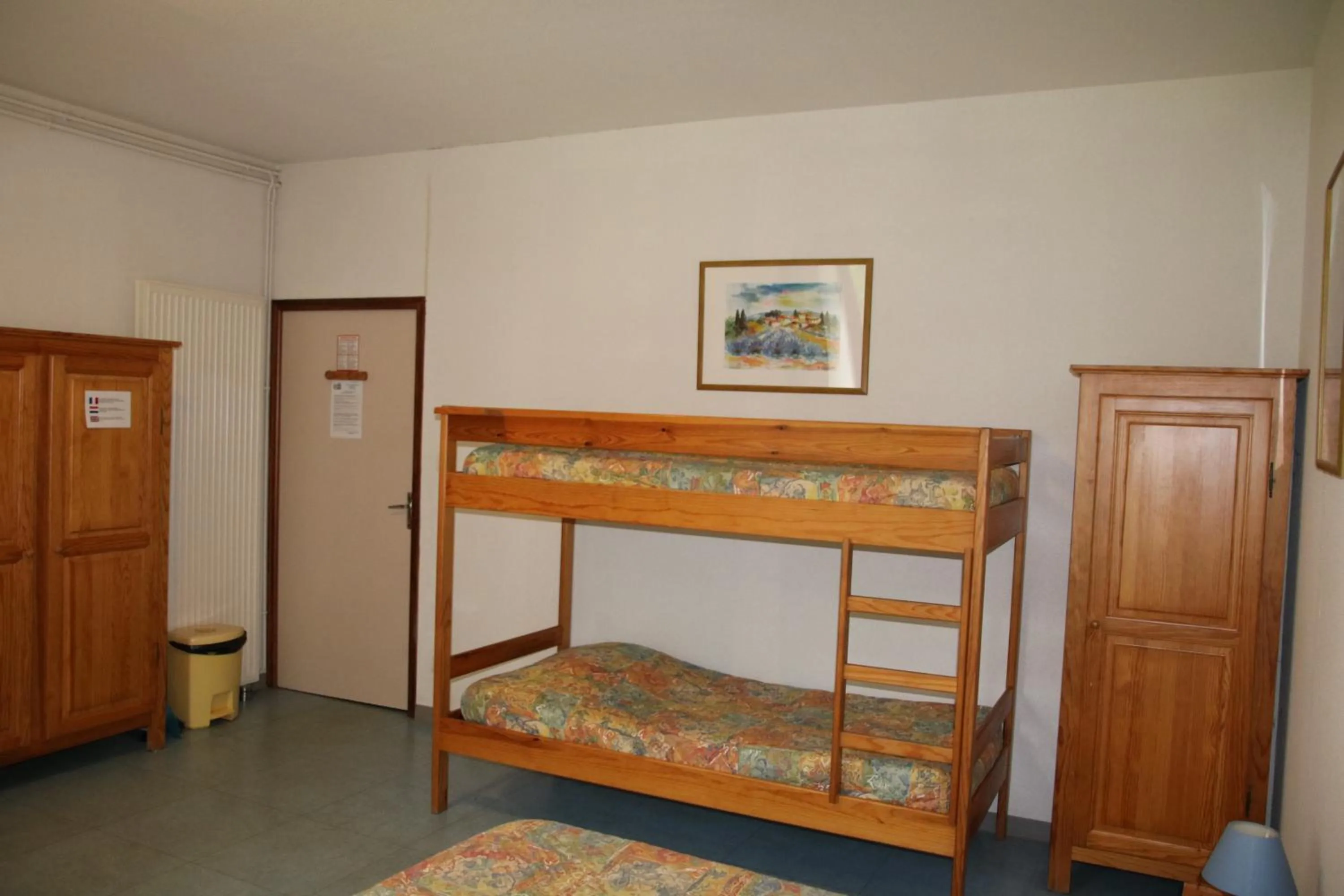 Bed in Gite et camping Ascou La Forge