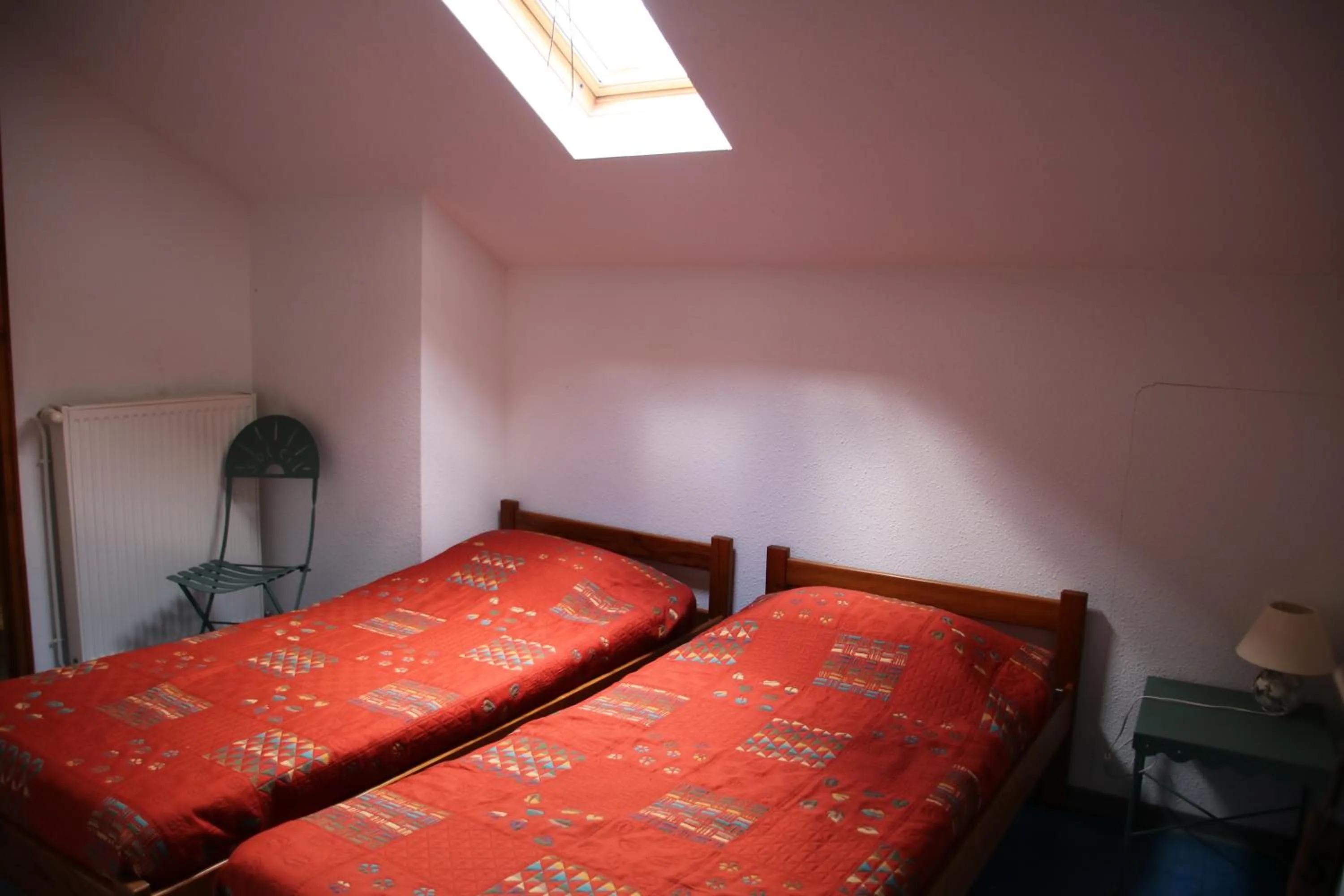 Bed in Gite et camping Ascou La Forge