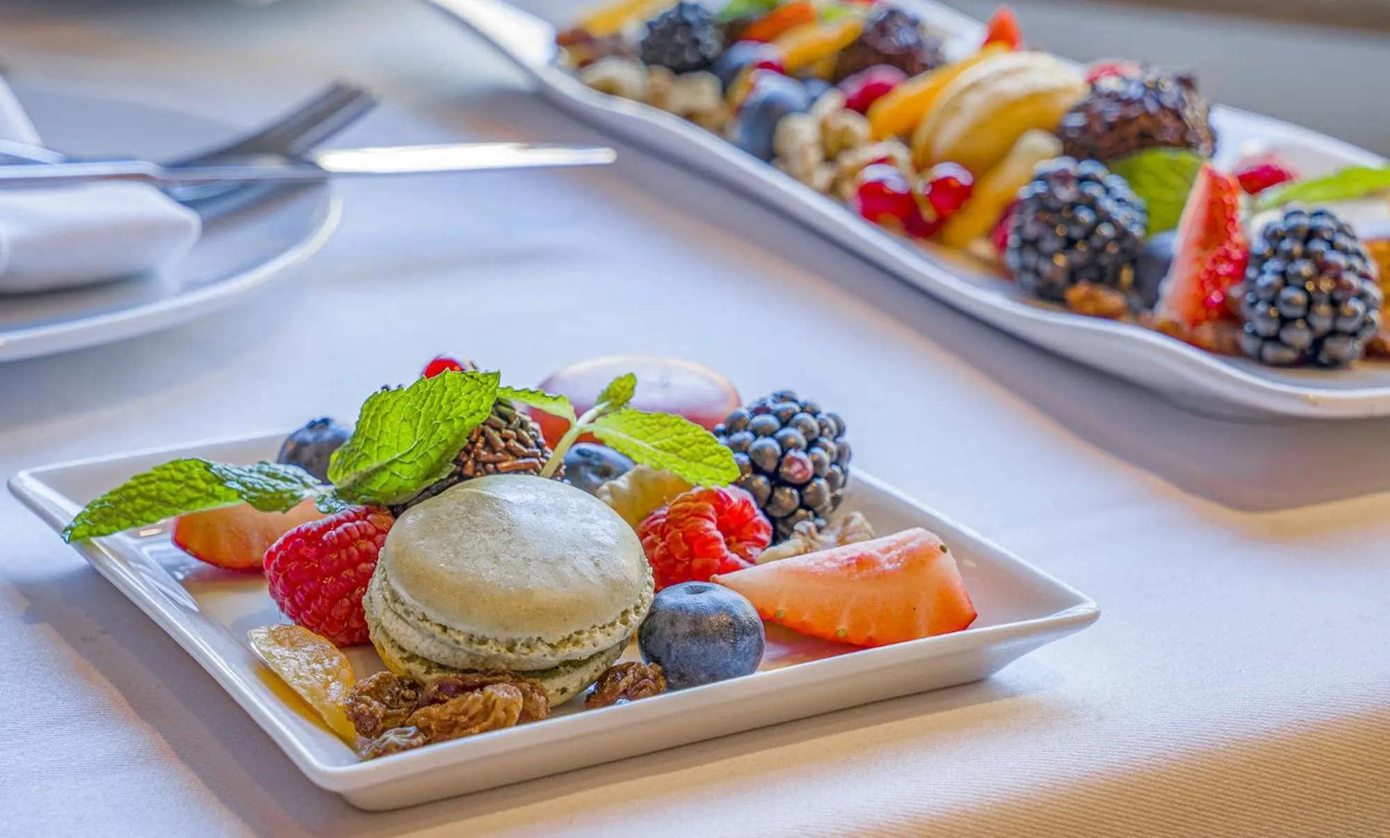 Food close-up in Roc Blanc Hotel & Spa