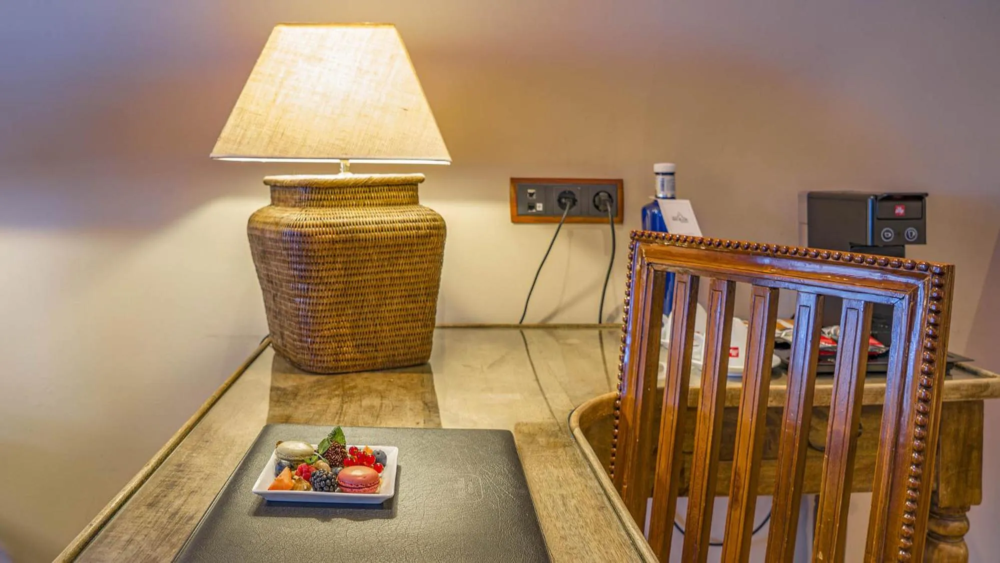 Decorative detail in Roc Blanc Hotel & Spa