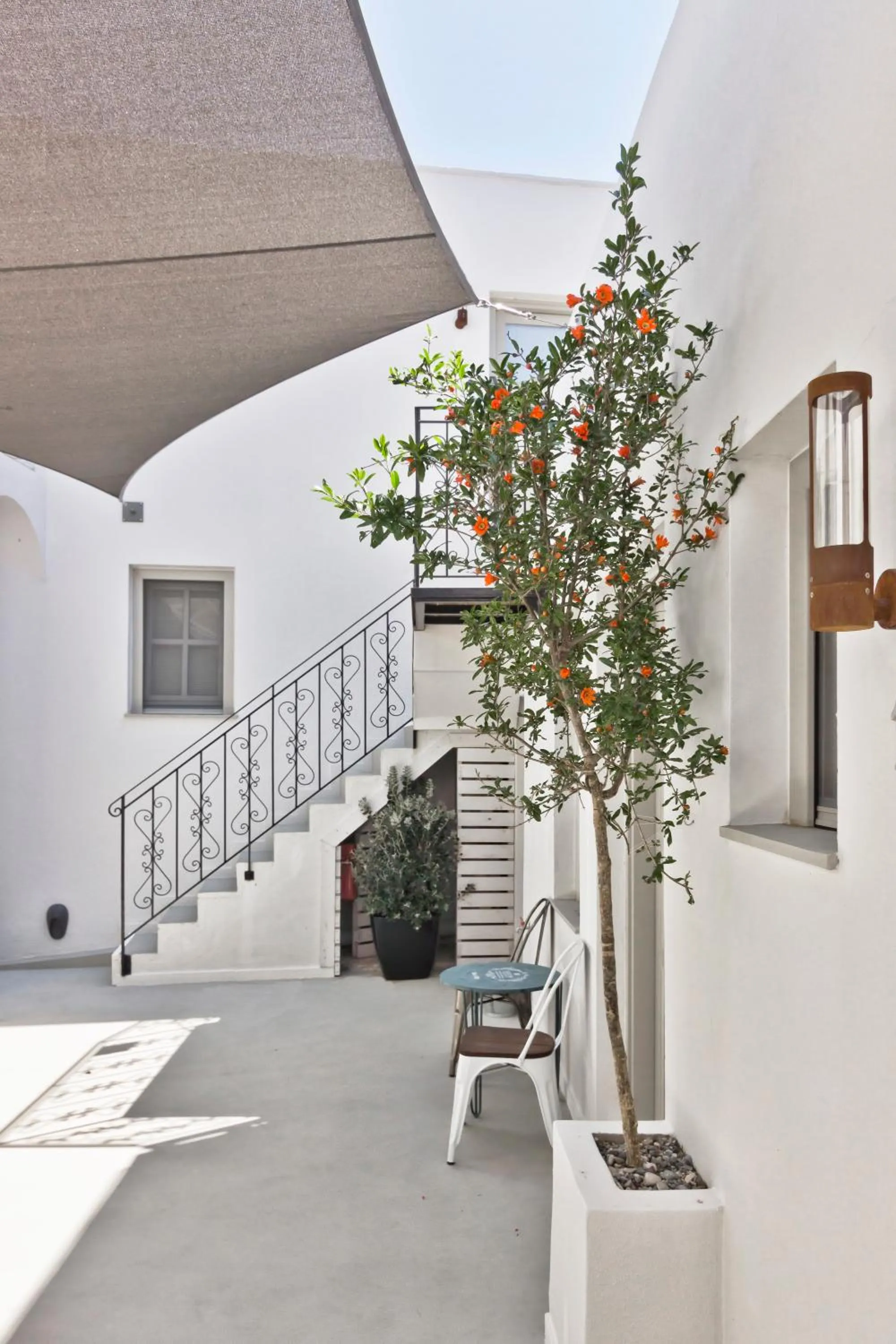 Decorative detail in Lindos Comfy Suites