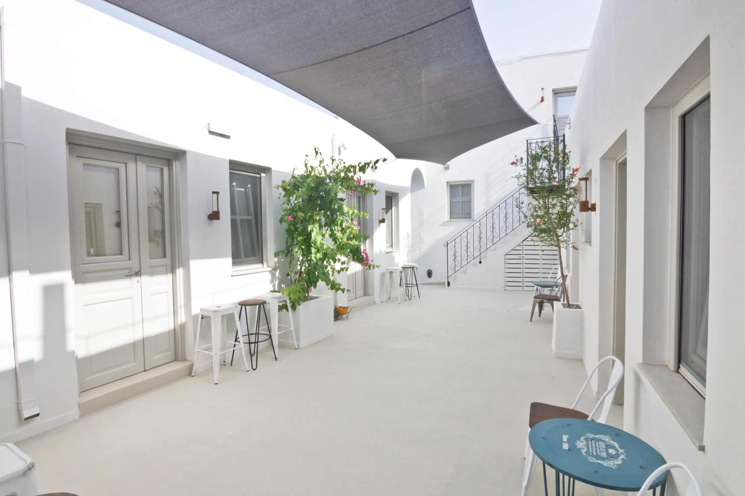 Patio in Lindos Comfy Suites