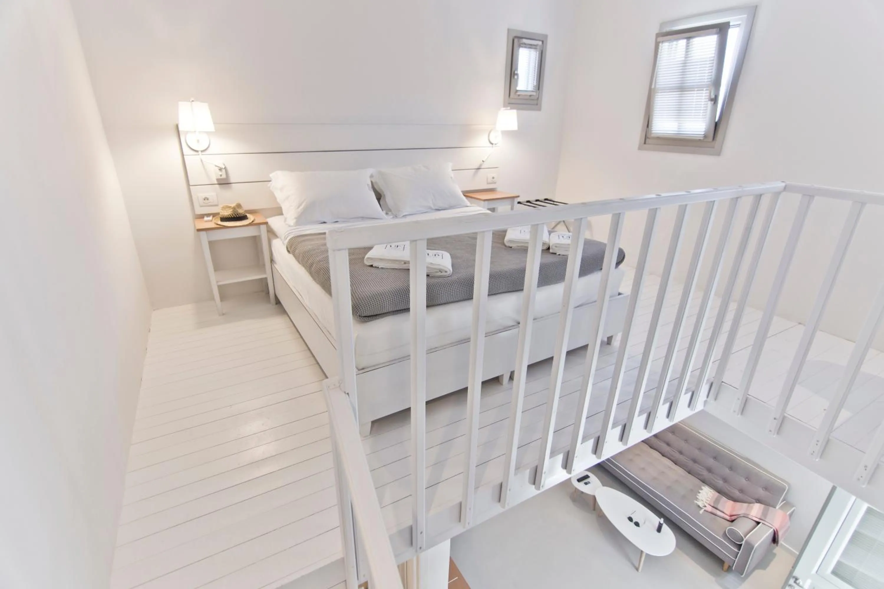 Photo of the whole room, Bed in Lindos Comfy Suites