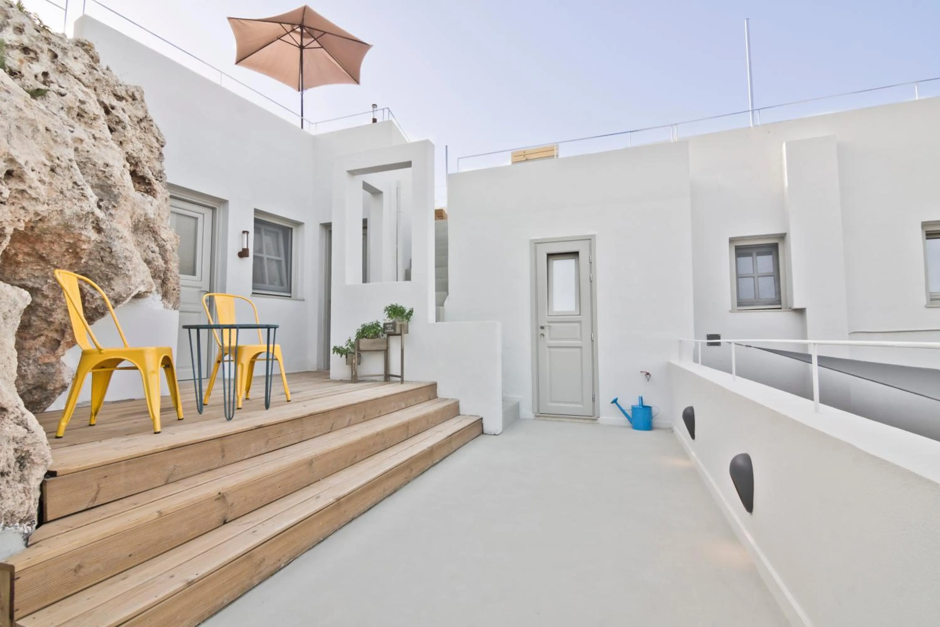 Patio in Lindos Comfy Suites