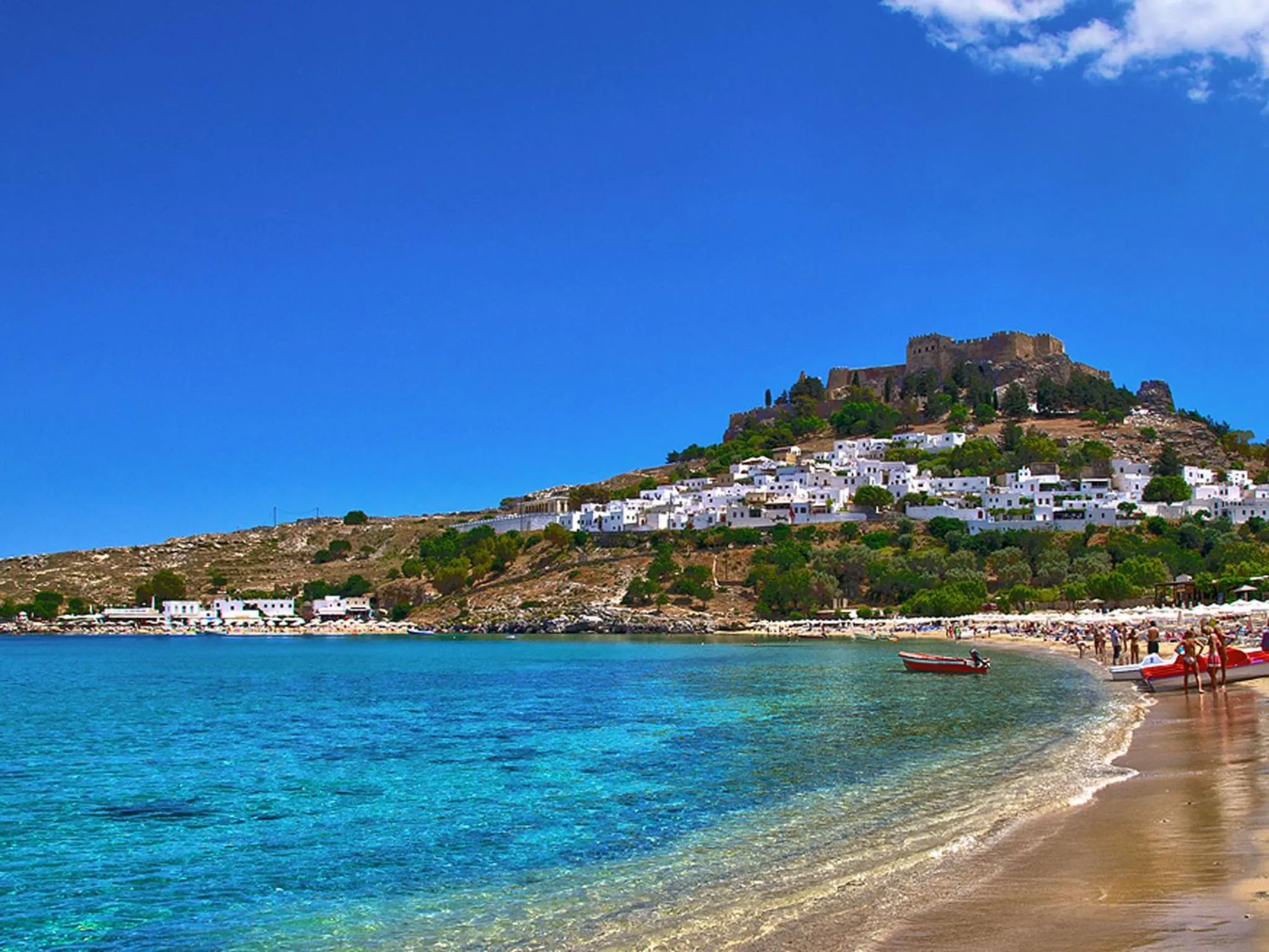 Nearby landmark in Lindos Comfy Suites