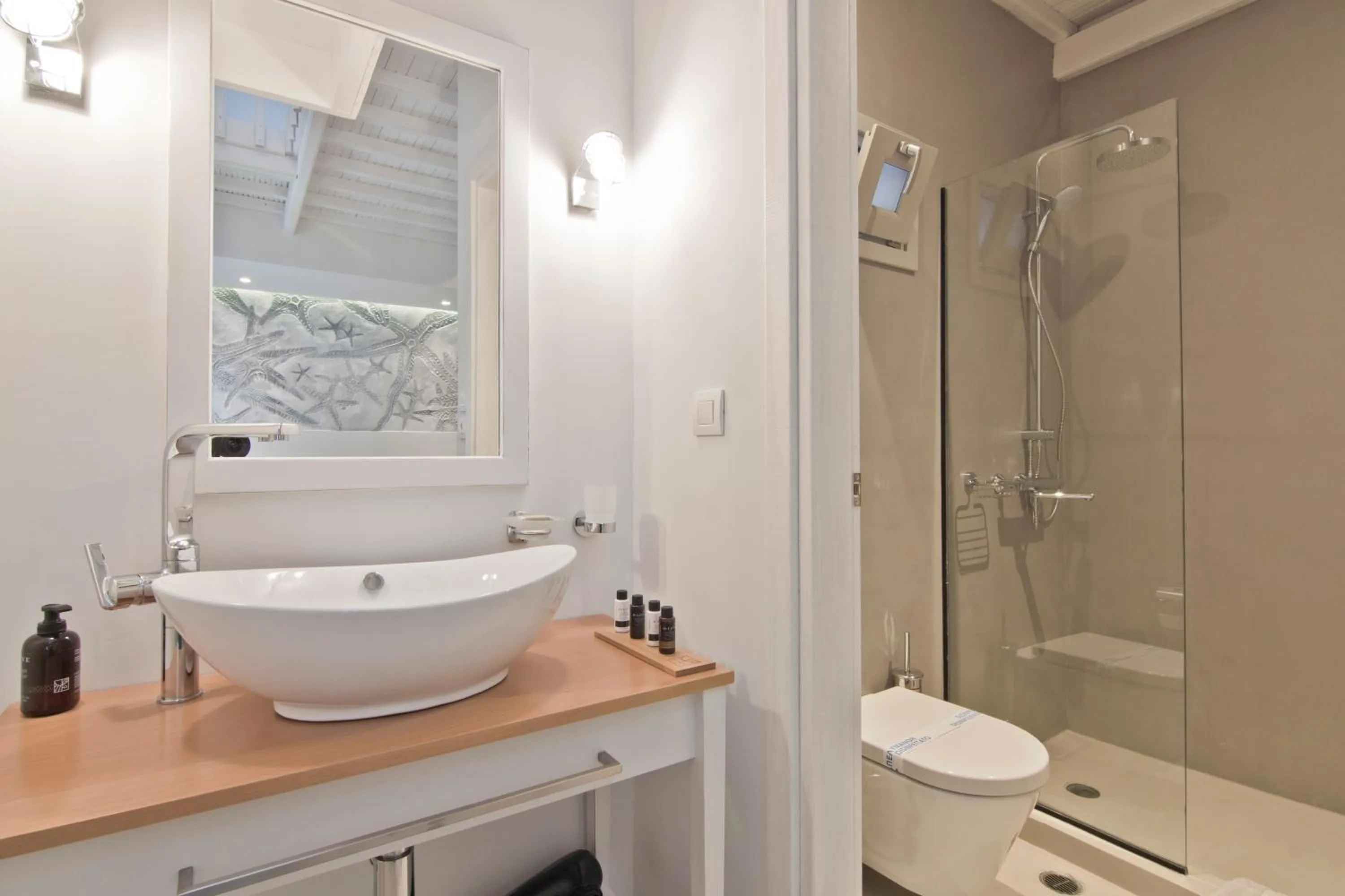 Bathroom in Lindos Comfy Suites