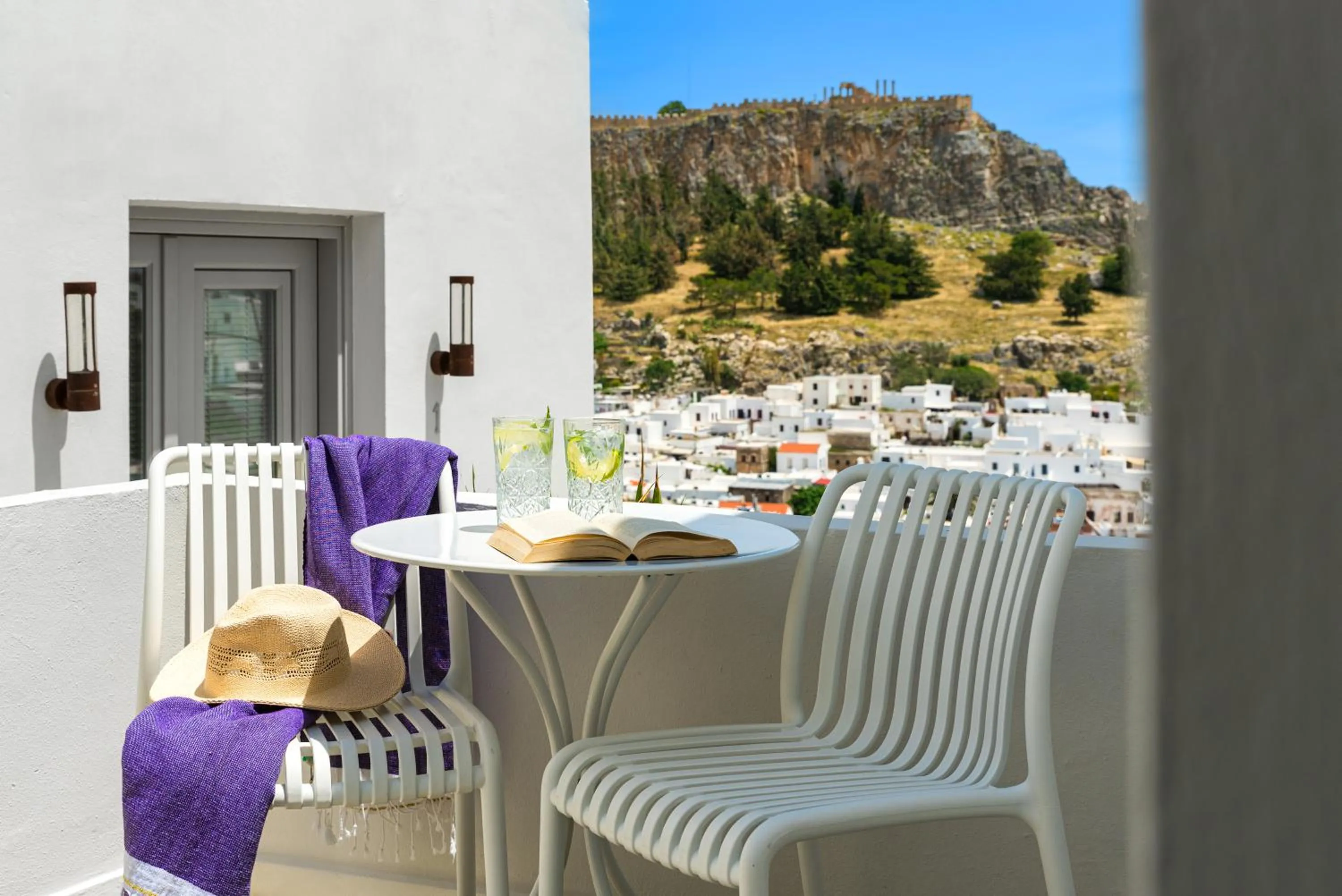 Location in Lindos Comfy Suites