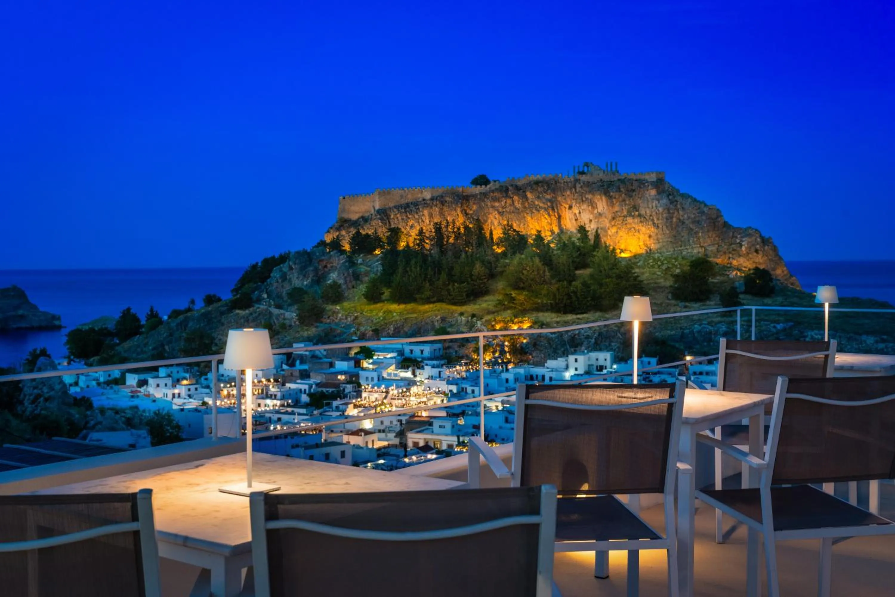 Location in Lindos Comfy Suites