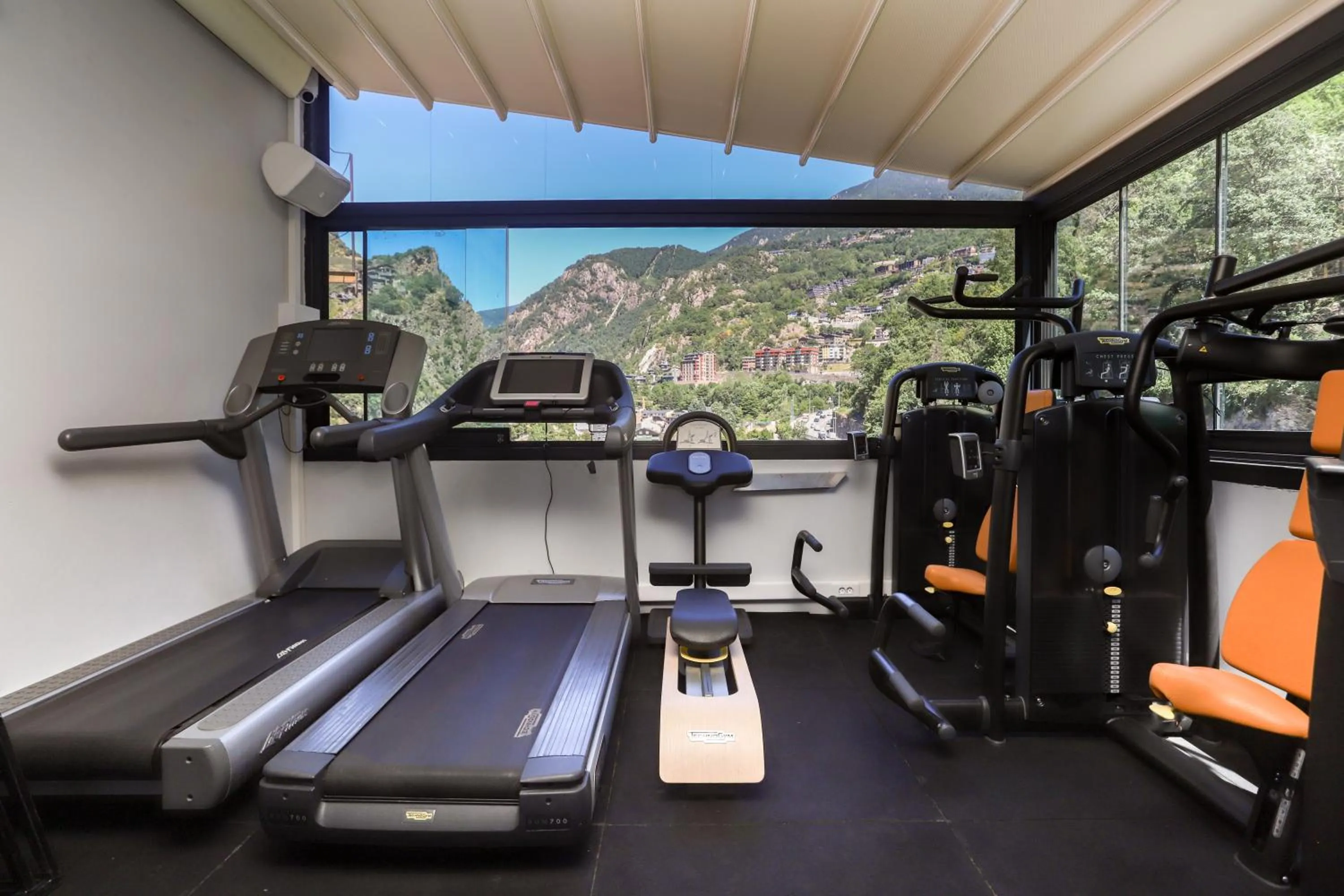 Fitness centre/facilities in Hotel Panorama