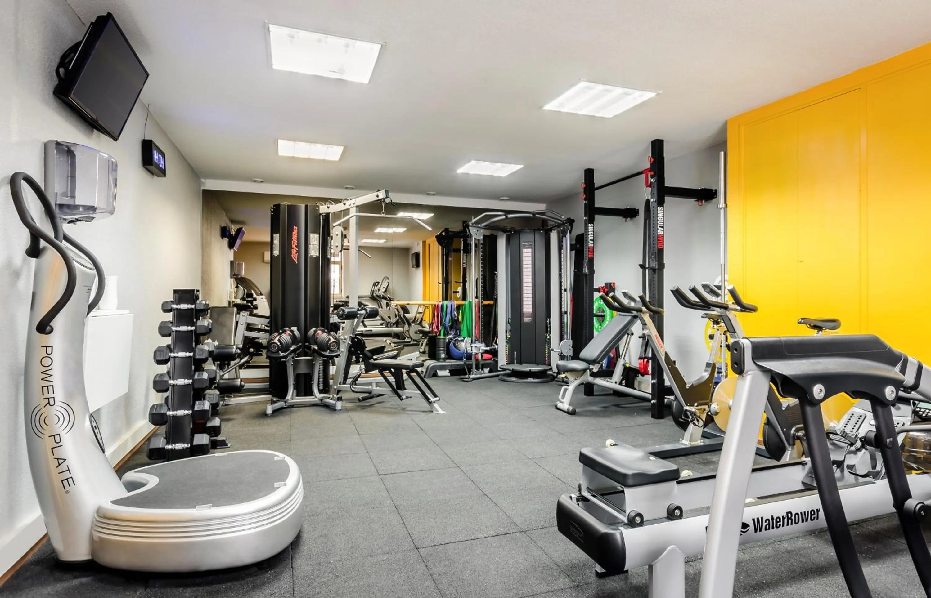 Fitness centre/facilities in Hotel Panorama