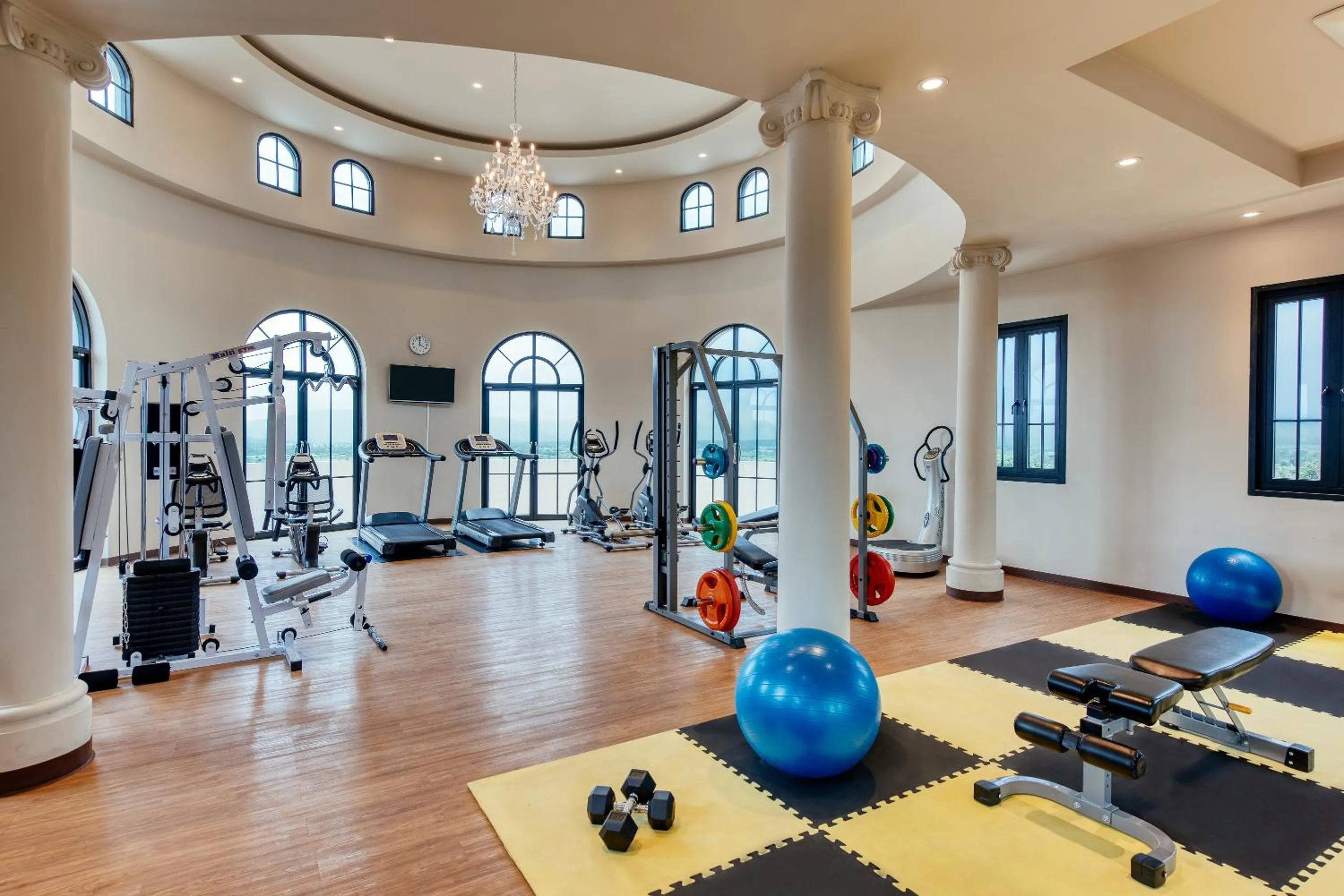 Fitness centre/facilities in Mövenpick Resort Khao Yai