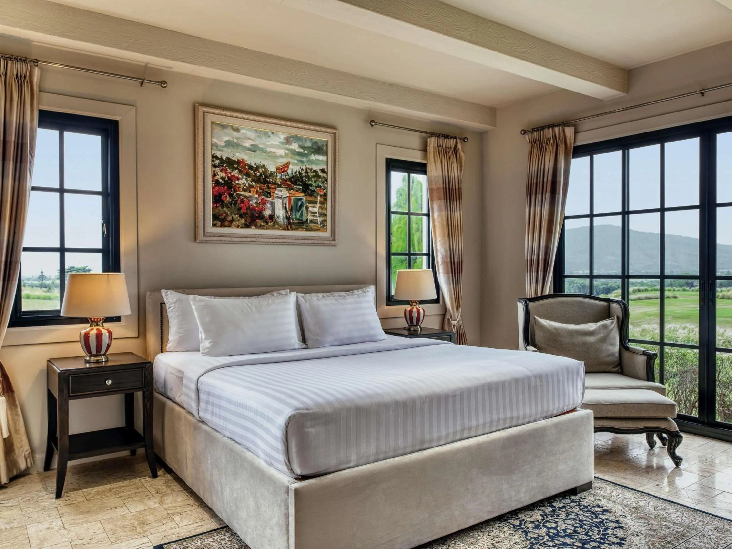 Bedroom, Bed in Mövenpick Resort Khao Yai