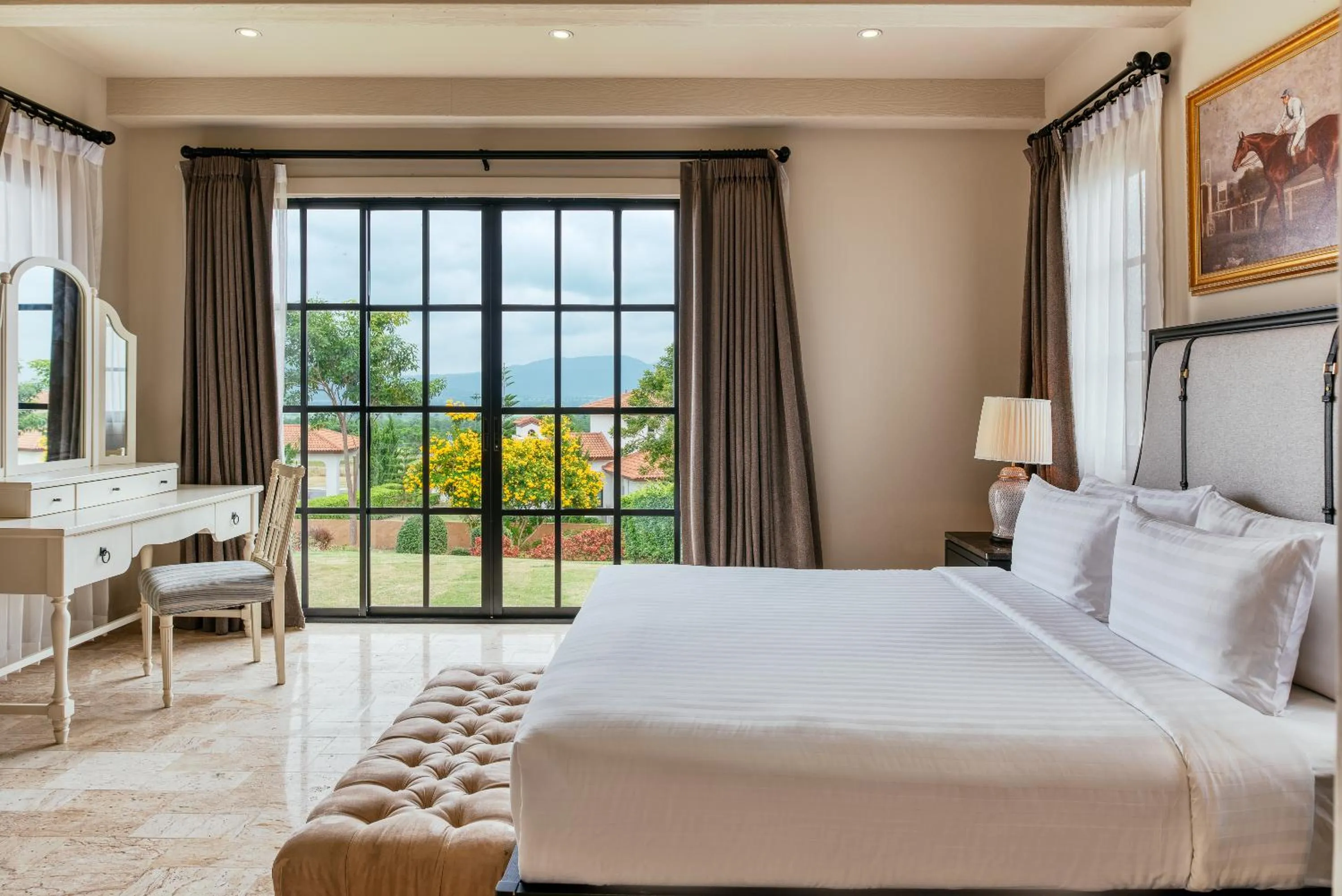 Bed in Mövenpick Resort Khao Yai