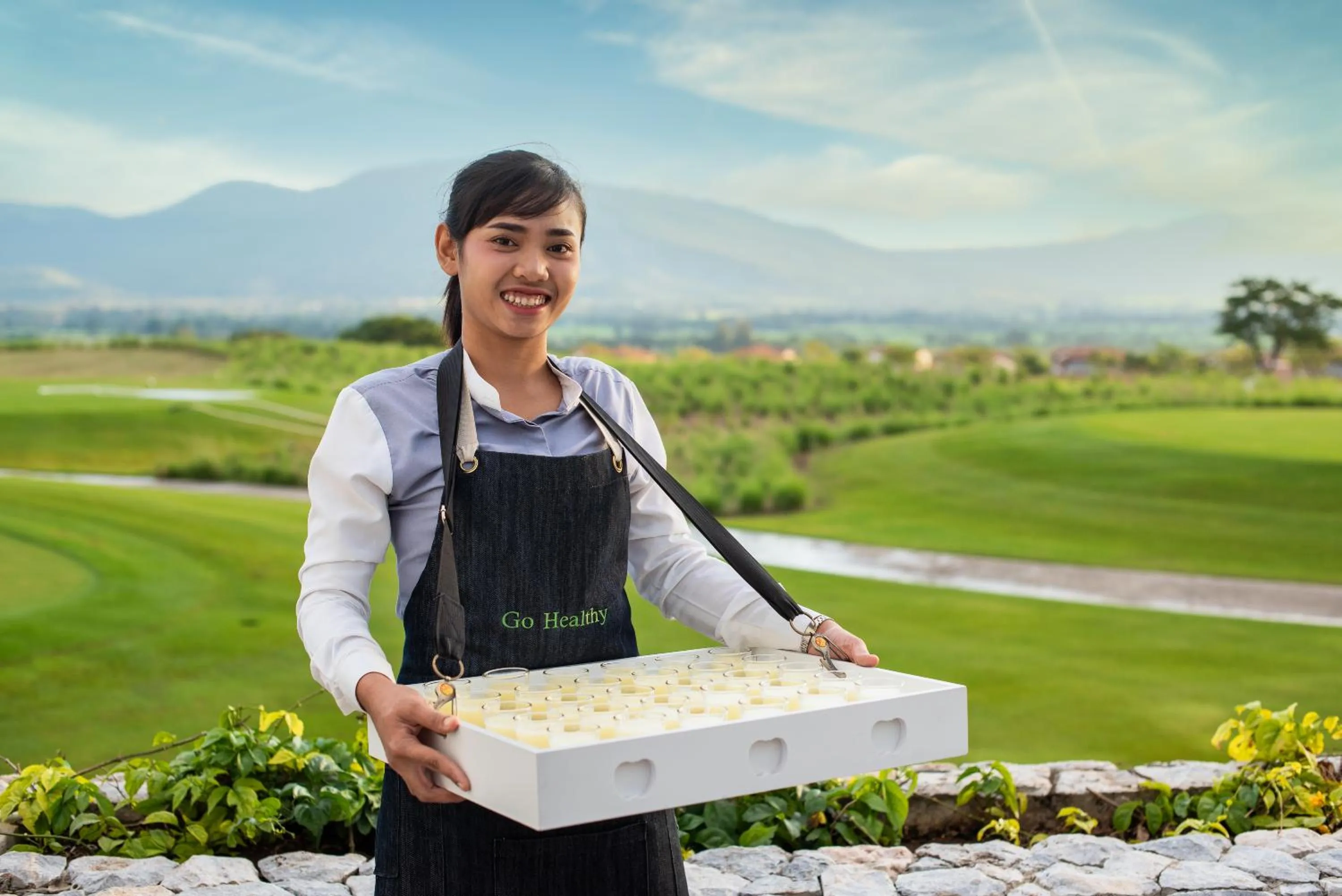 Staff in Mövenpick Resort Khao Yai