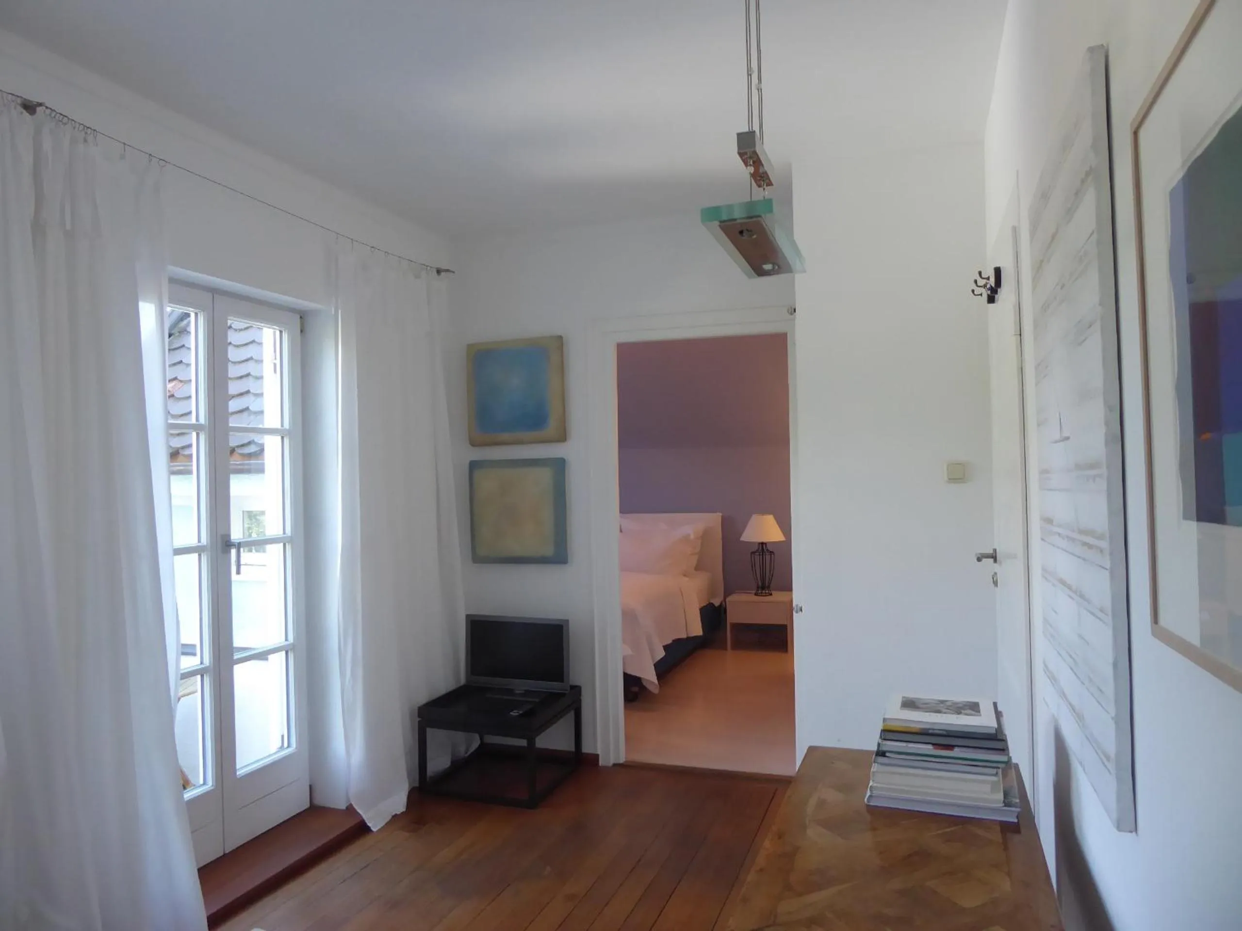 Living room in Am Eichholz Galerie & Art-Hotel