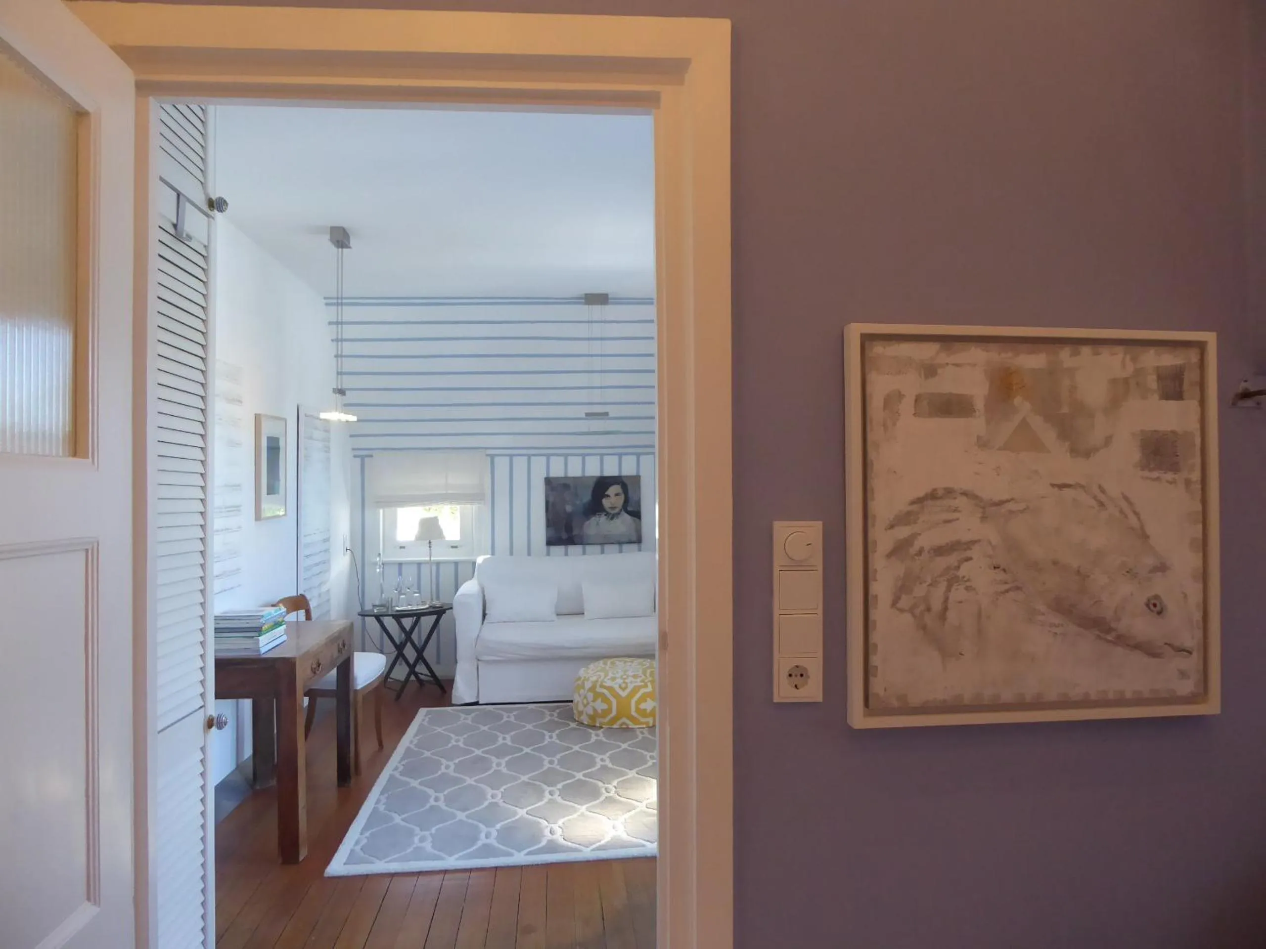 Photo of the whole room, Bed in Am Eichholz Galerie & Art-Hotel