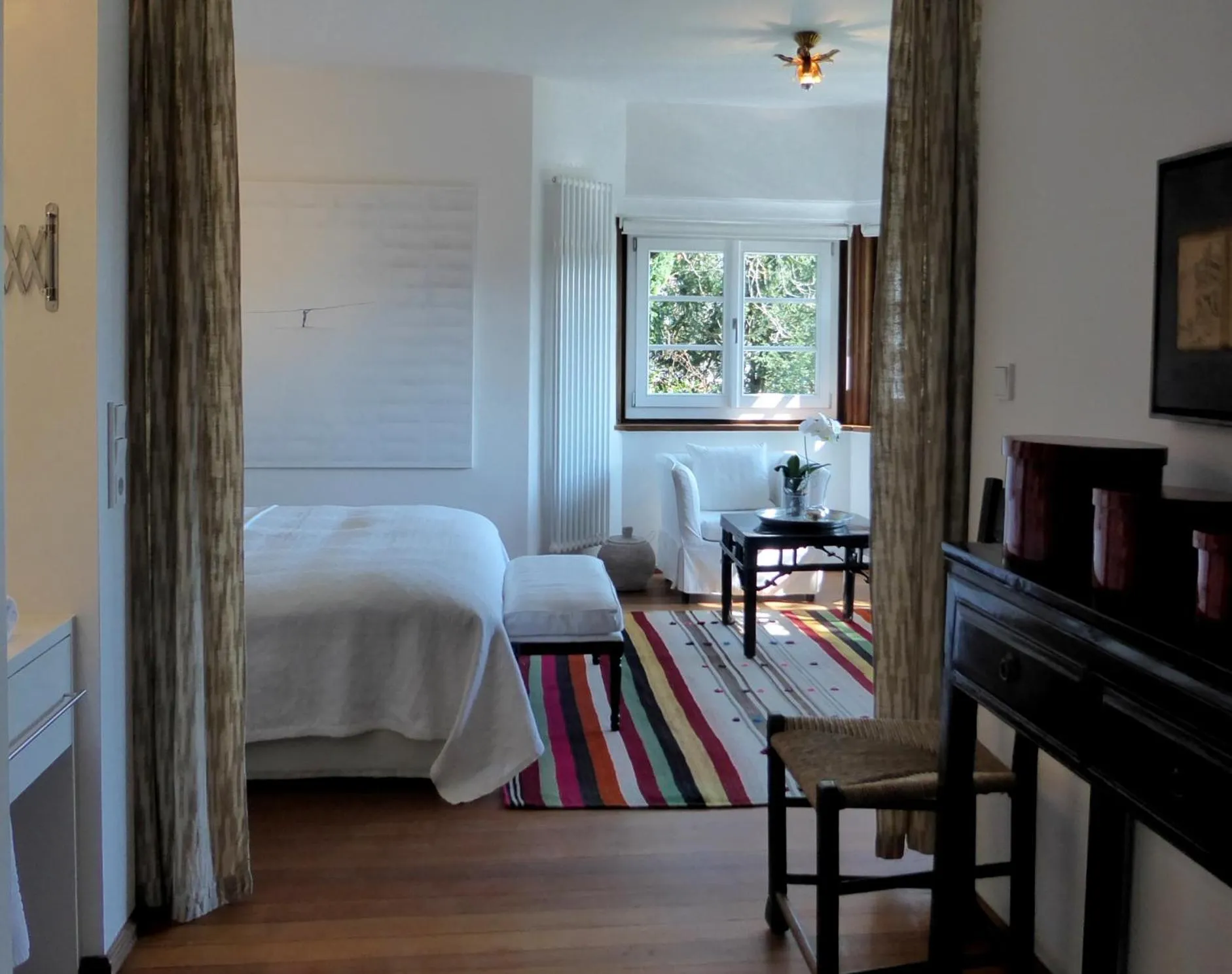 Bed in Am Eichholz Galerie & Art-Hotel