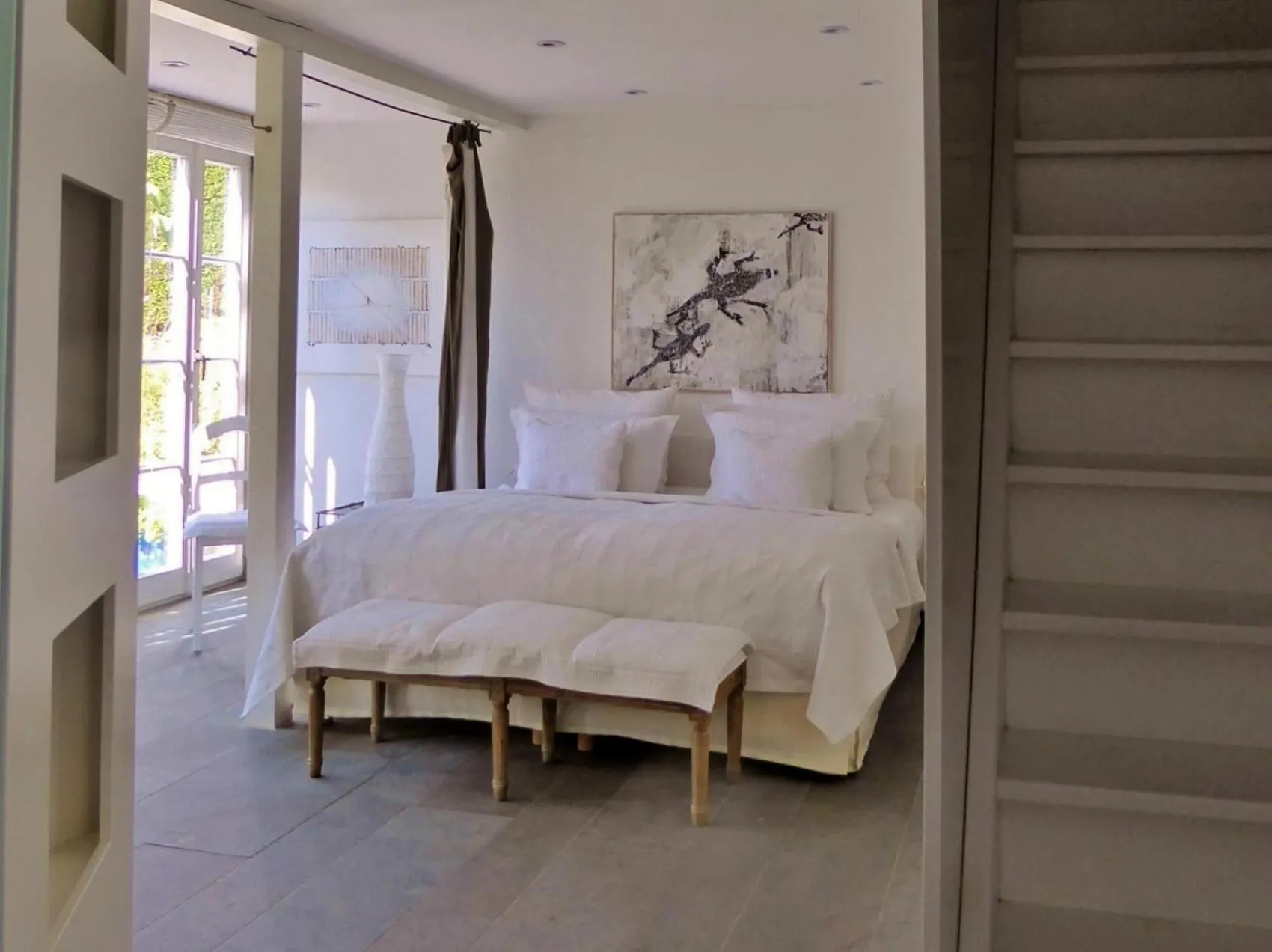 Bedroom, Bed in Am Eichholz Galerie & Art-Hotel